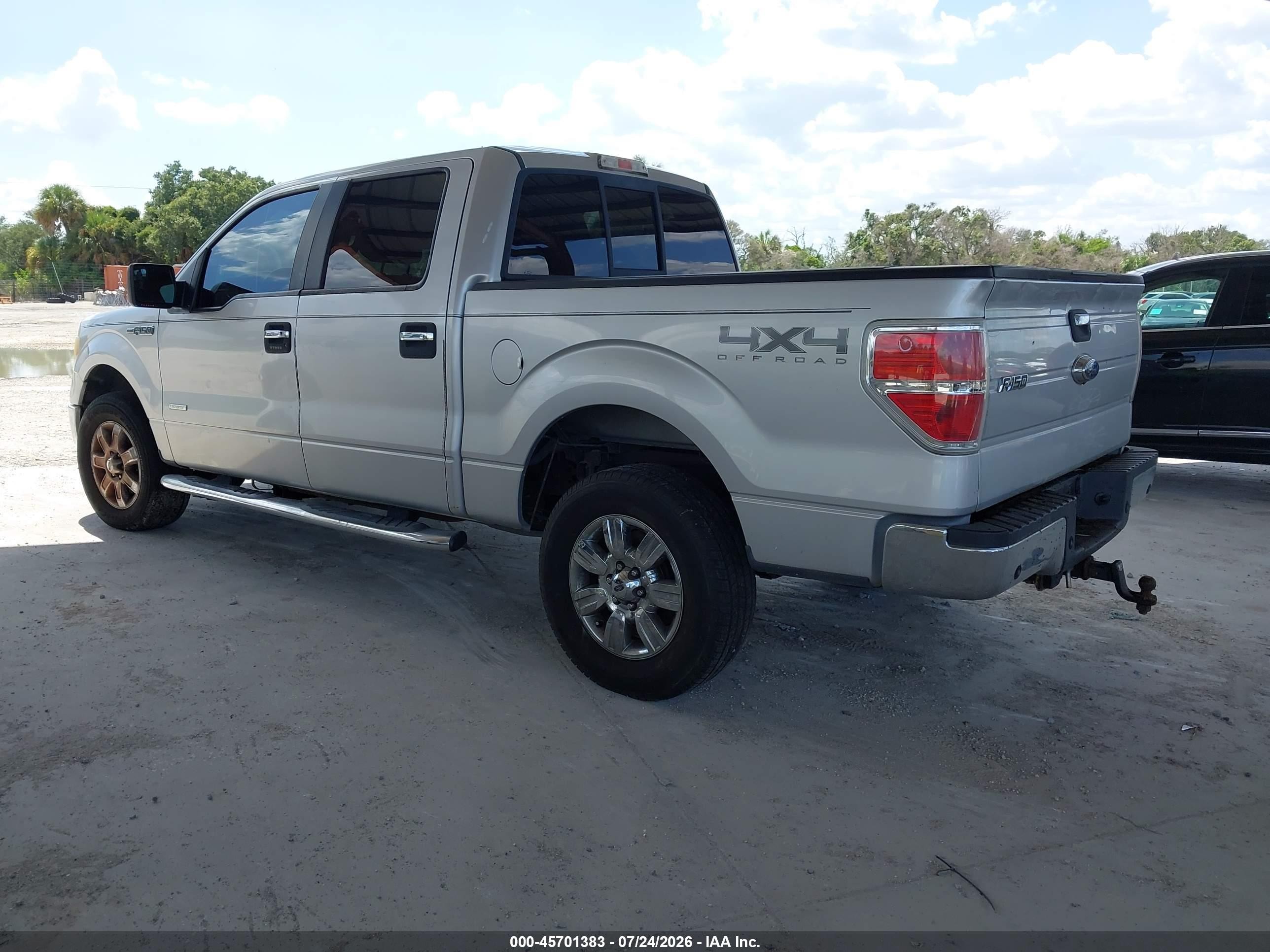 2013 Ford F-150 Xlt Silver vin: 1FTFW1ET7DFB96166