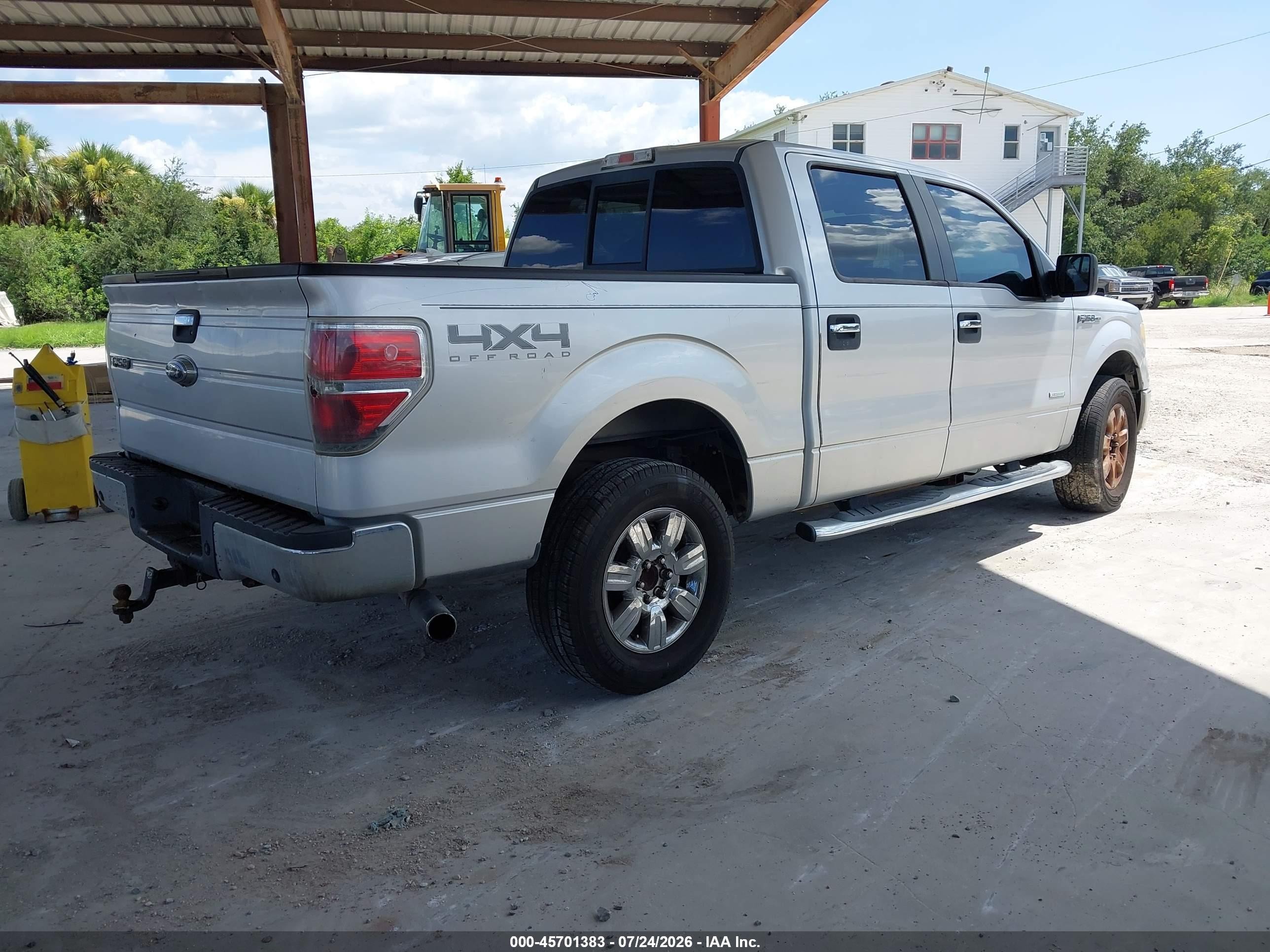 2013 Ford F-150 Xlt Silver vin: 1FTFW1ET7DFB96166