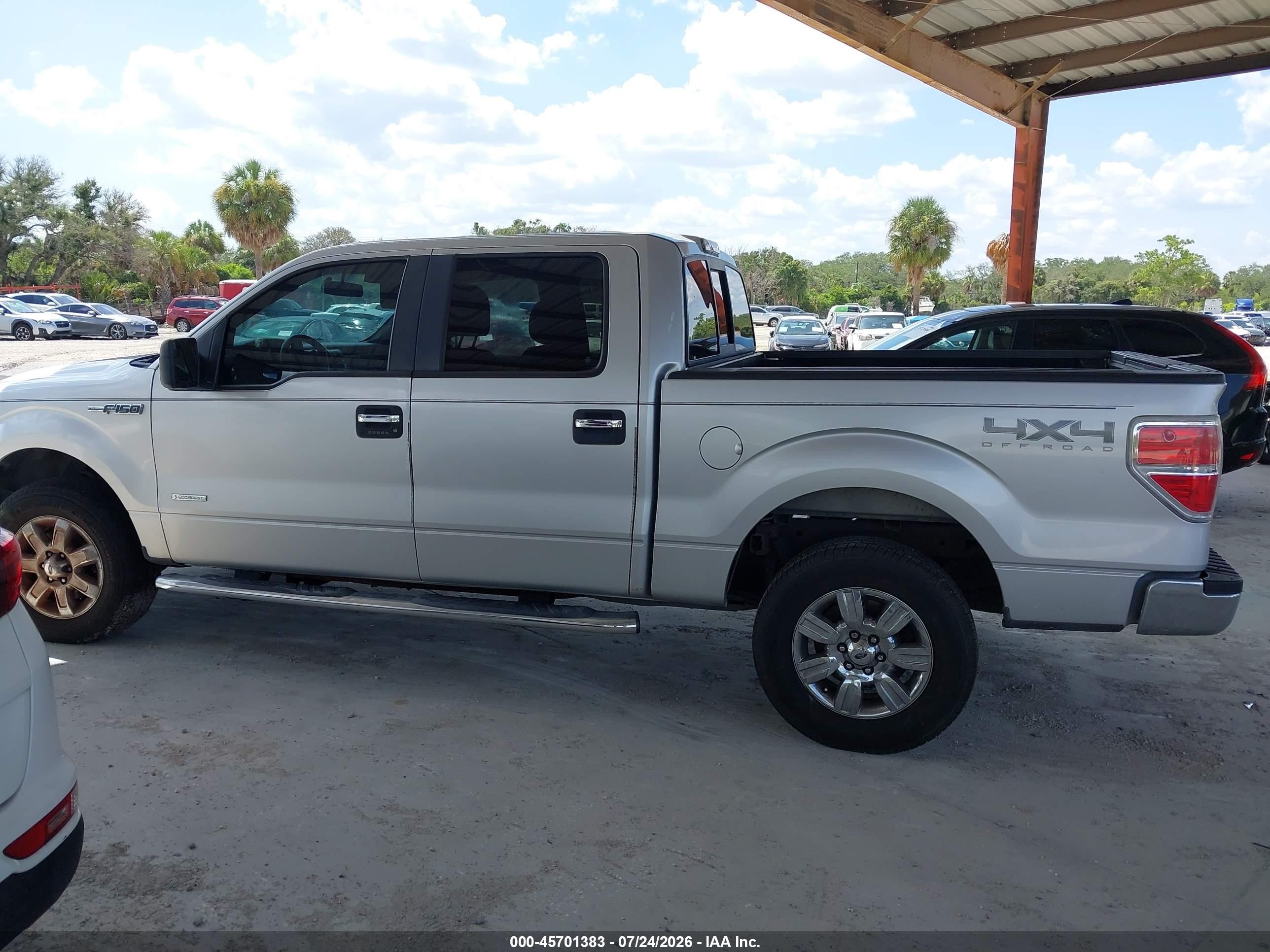 2013 Ford F-150 Xlt Silver vin: 1FTFW1ET7DFB96166