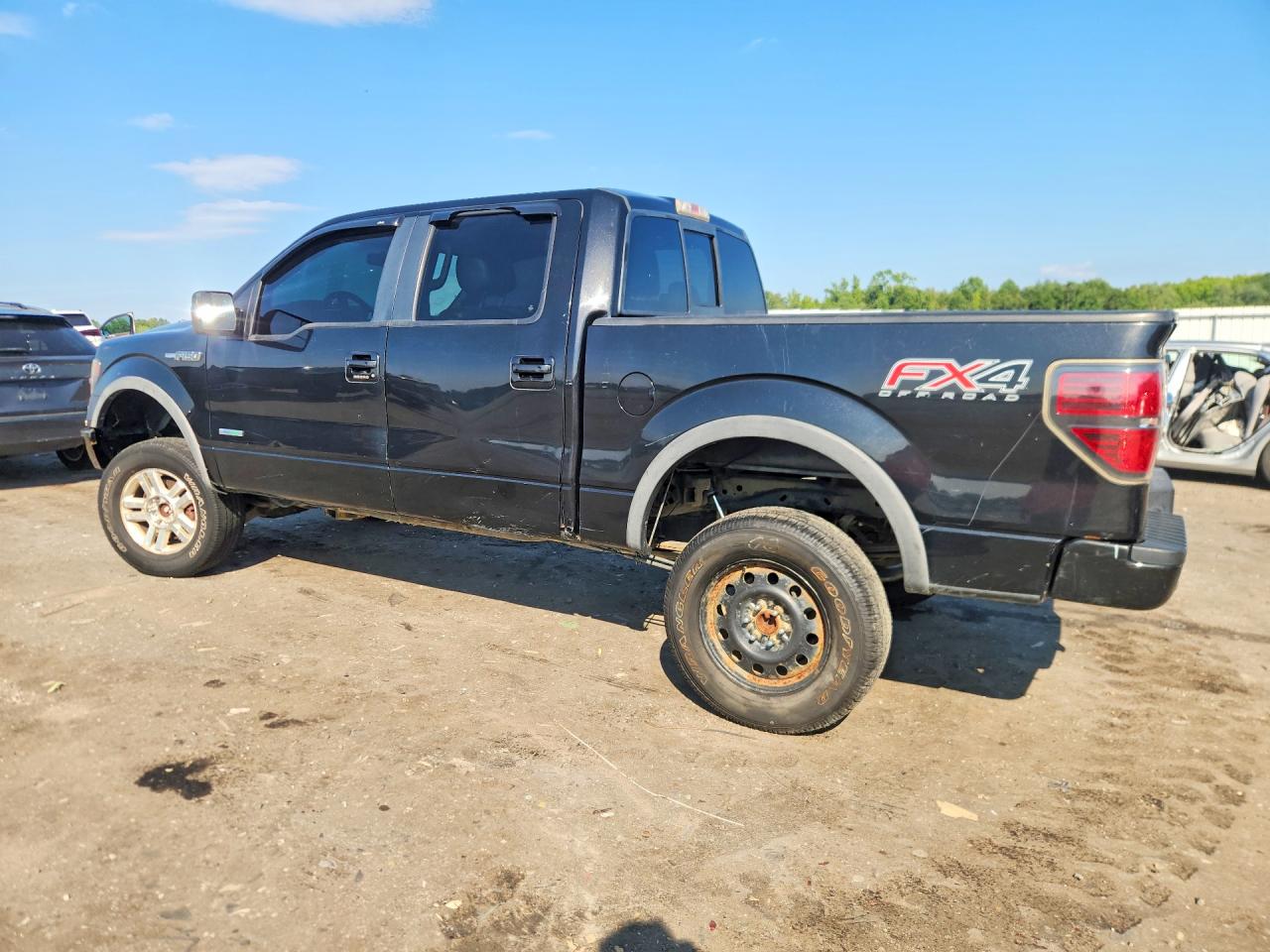 2013 Ford F150 Supercrew Black vin: 1FTFW1ET7DFC03603