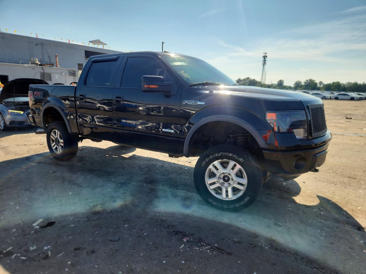 2013 Ford F150 Supercrew Black vin: 1FTFW1ET7DFC03603