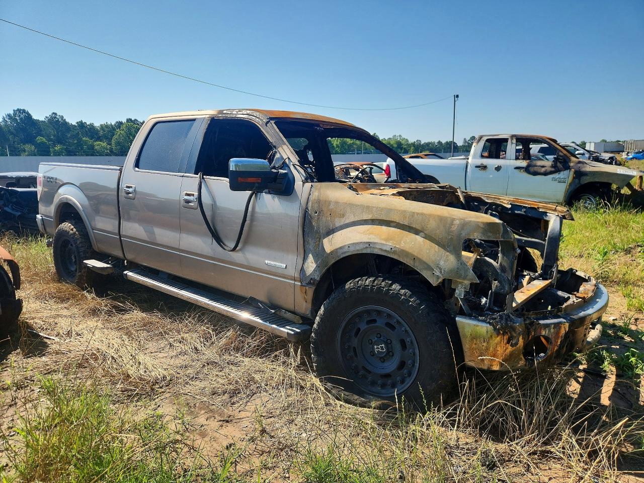 2013 Ford F150 Supercrew Tan vin: 1FTFW1ET7DFC11961