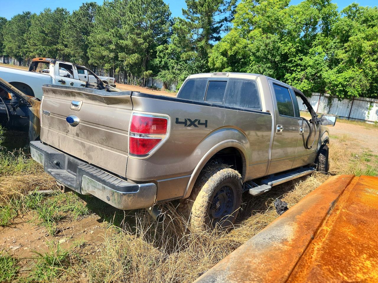 2013 Ford F150 Supercrew Tan vin: 1FTFW1ET7DFC11961