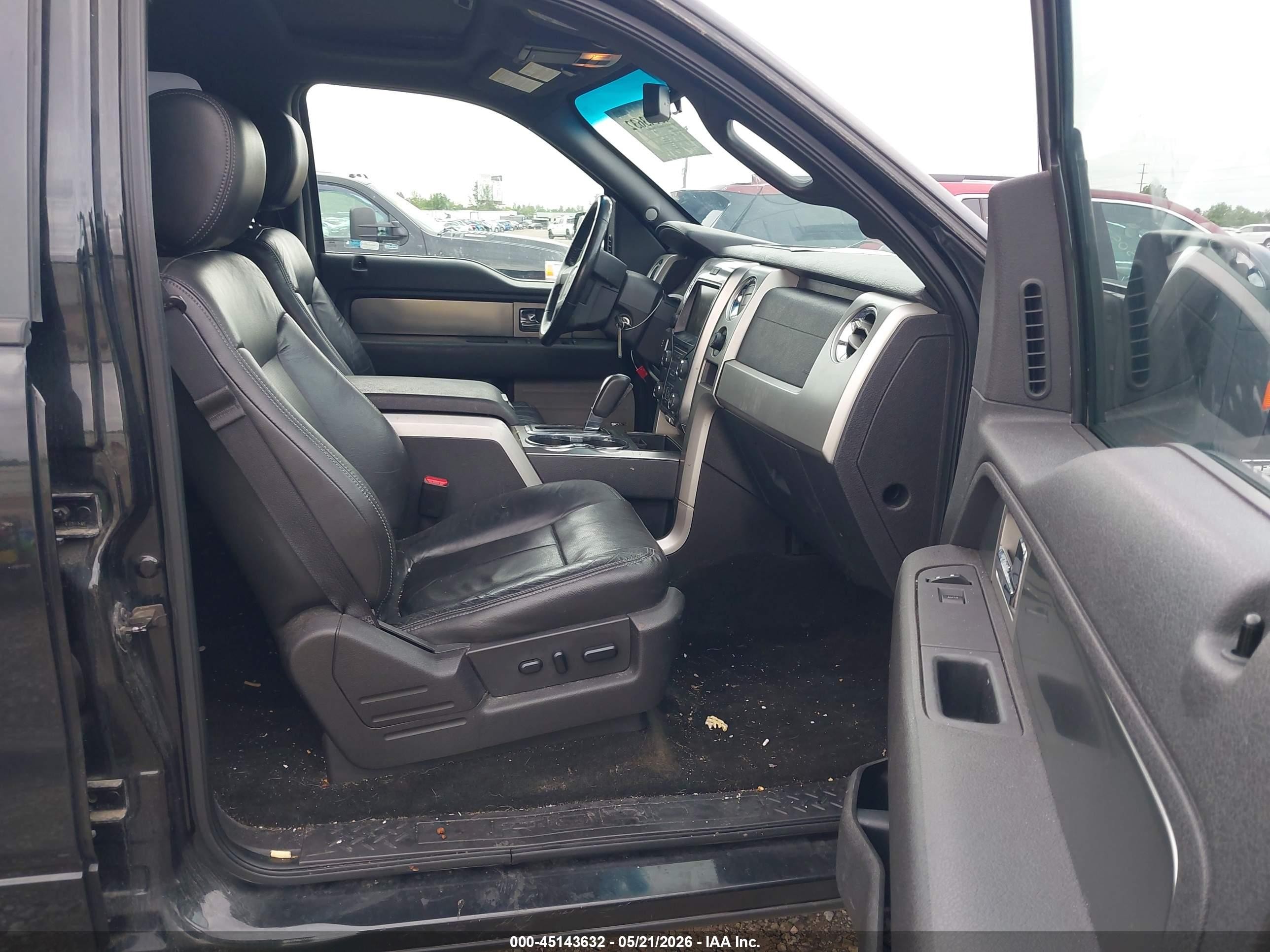 2013 Ford F-150 Fx4 Black vin: 1FTFW1ET7DFC24015