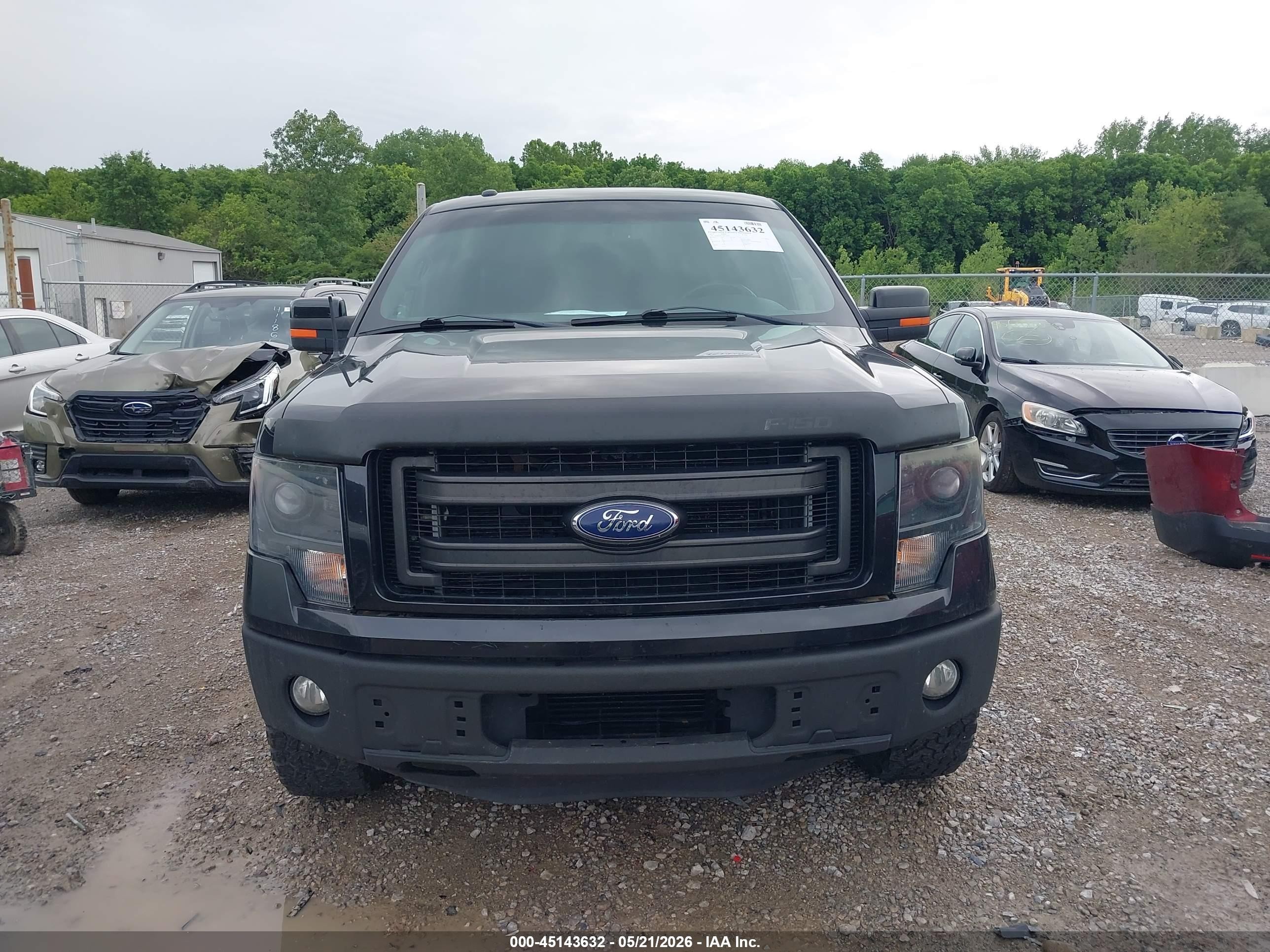 2013 Ford F-150 Fx4 Black vin: 1FTFW1ET7DFC24015