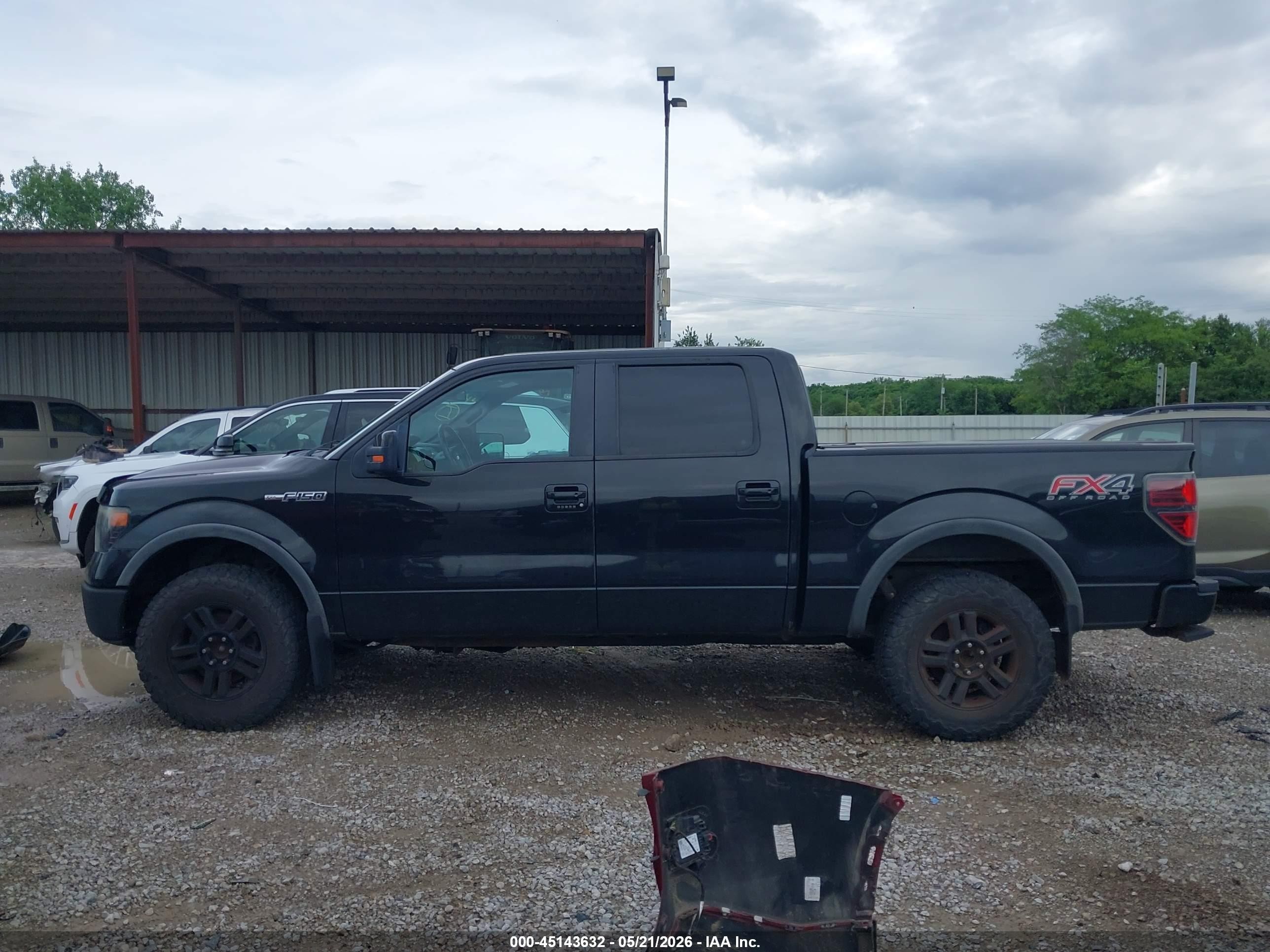 2013 Ford F-150 Fx4 Black vin: 1FTFW1ET7DFC24015