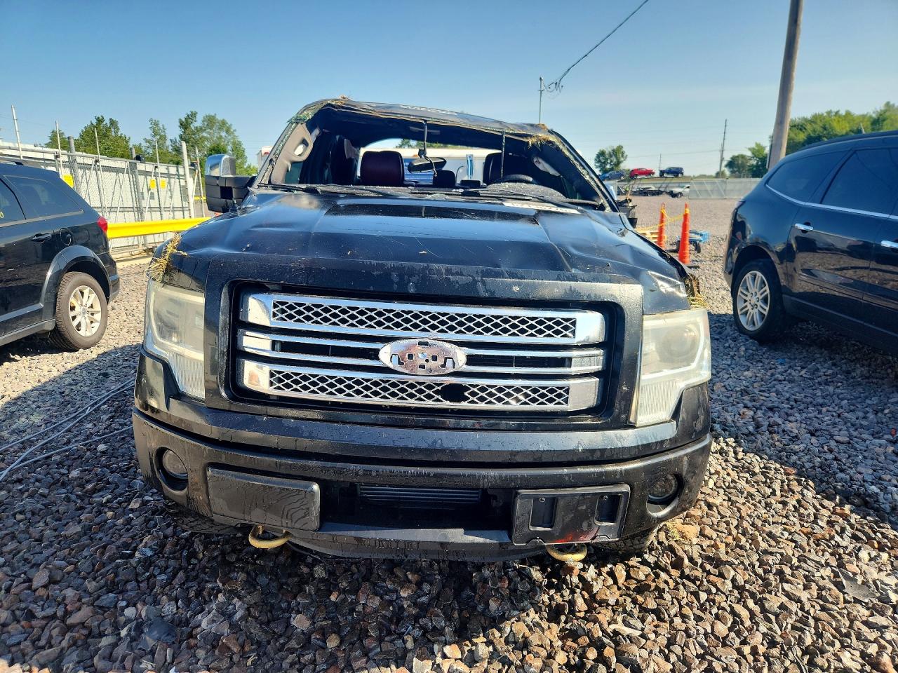 2013 Ford F150 Supercrew Black vin: 1FTFW1ET7DFC52266
