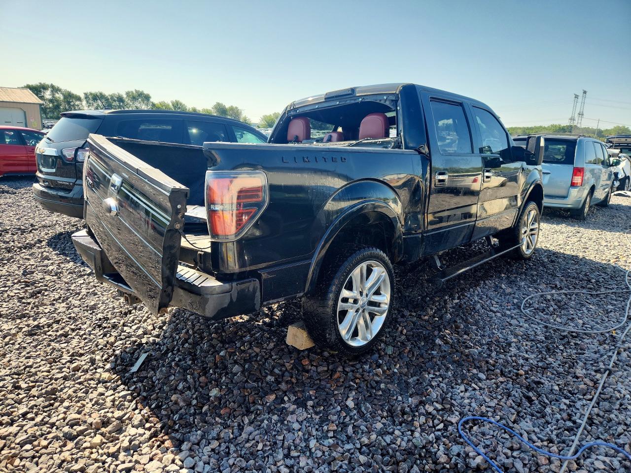 2013 Ford F150 Supercrew Black vin: 1FTFW1ET7DFC52266