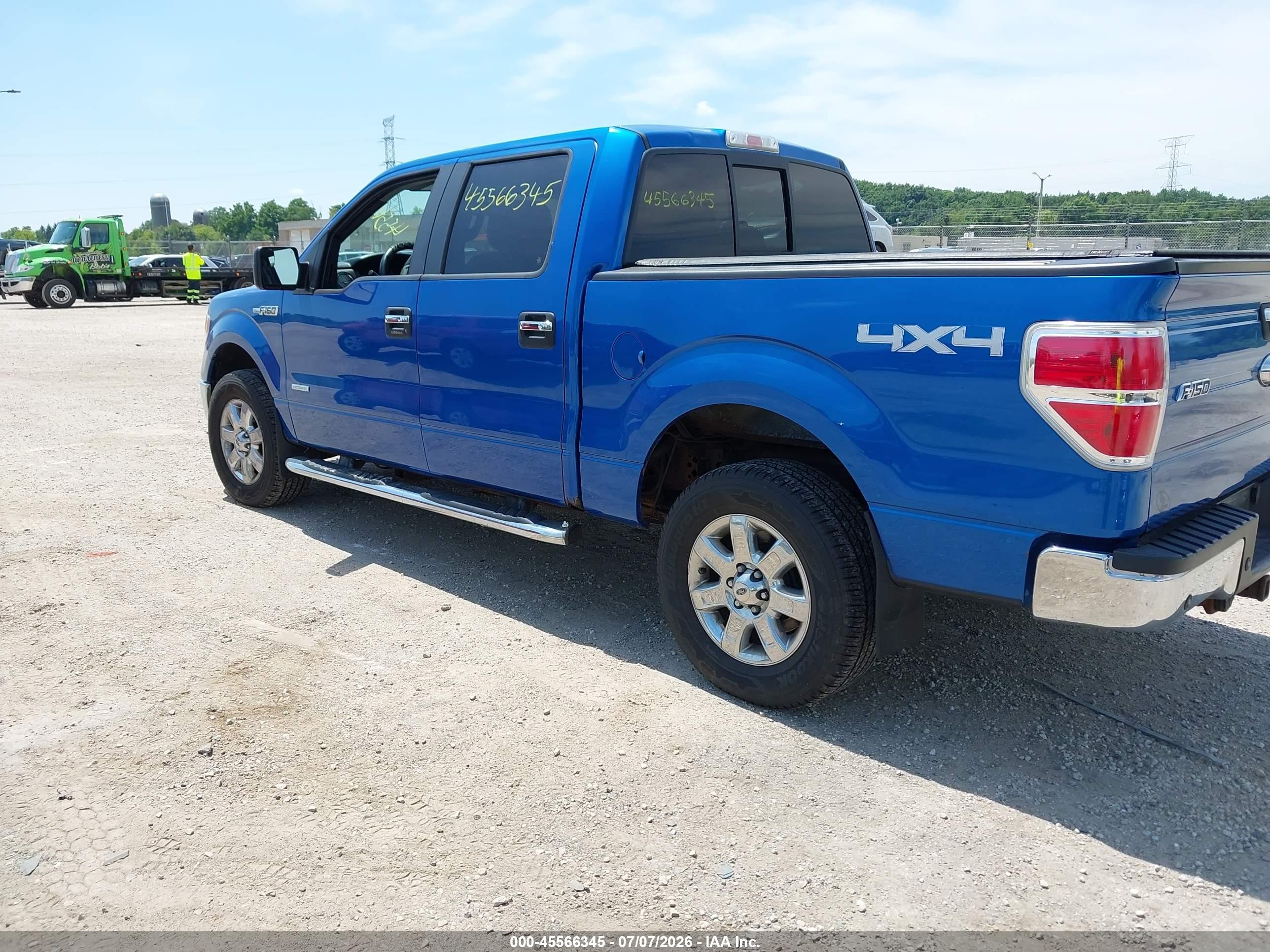 2013 Ford F-150 Fx4/king Ranch/lariat/limited/platinum/xl/xlt Blue vin: 1FTFW1ET7DFC70010