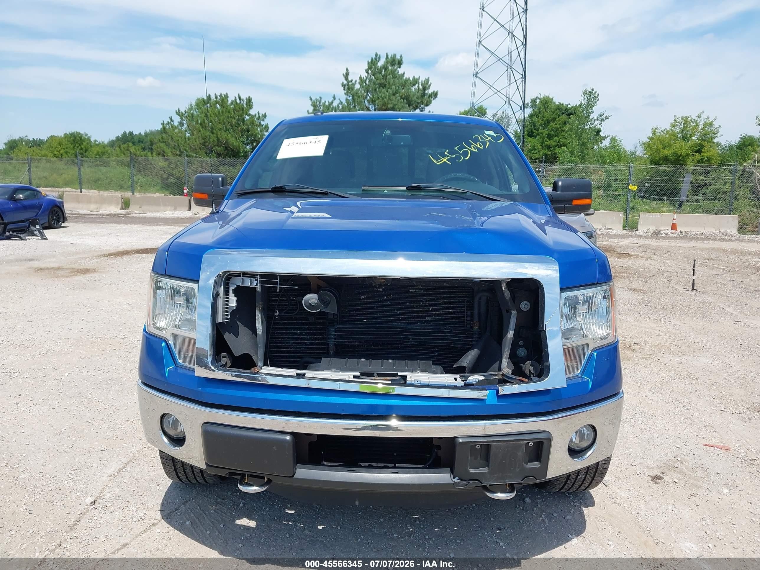 2013 Ford F-150 Fx4/king Ranch/lariat/limited/platinum/xl/xlt Blue vin: 1FTFW1ET7DFC70010