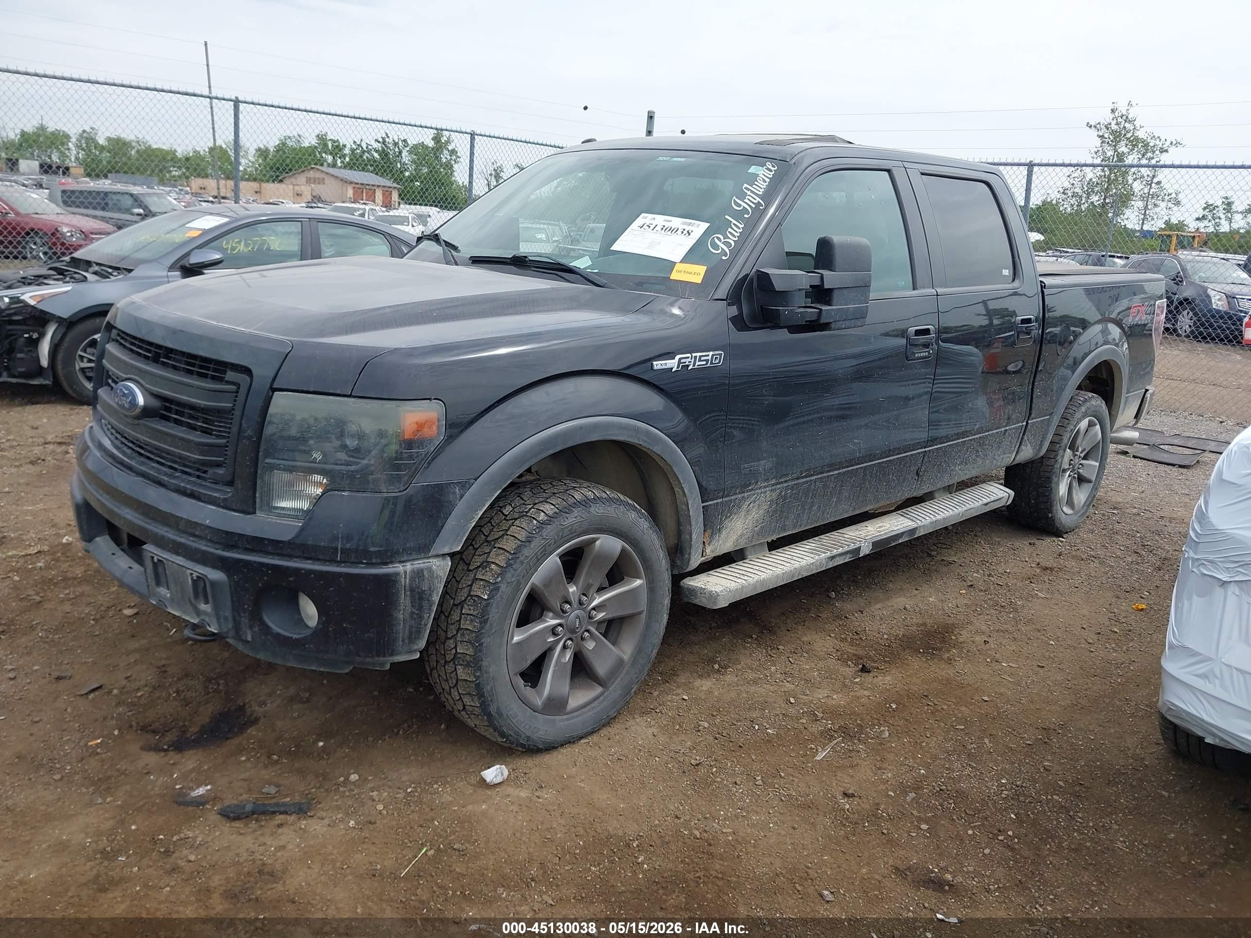 2013 Ford F-150 Fx4 Black vin: 1FTFW1ET7DFC93268