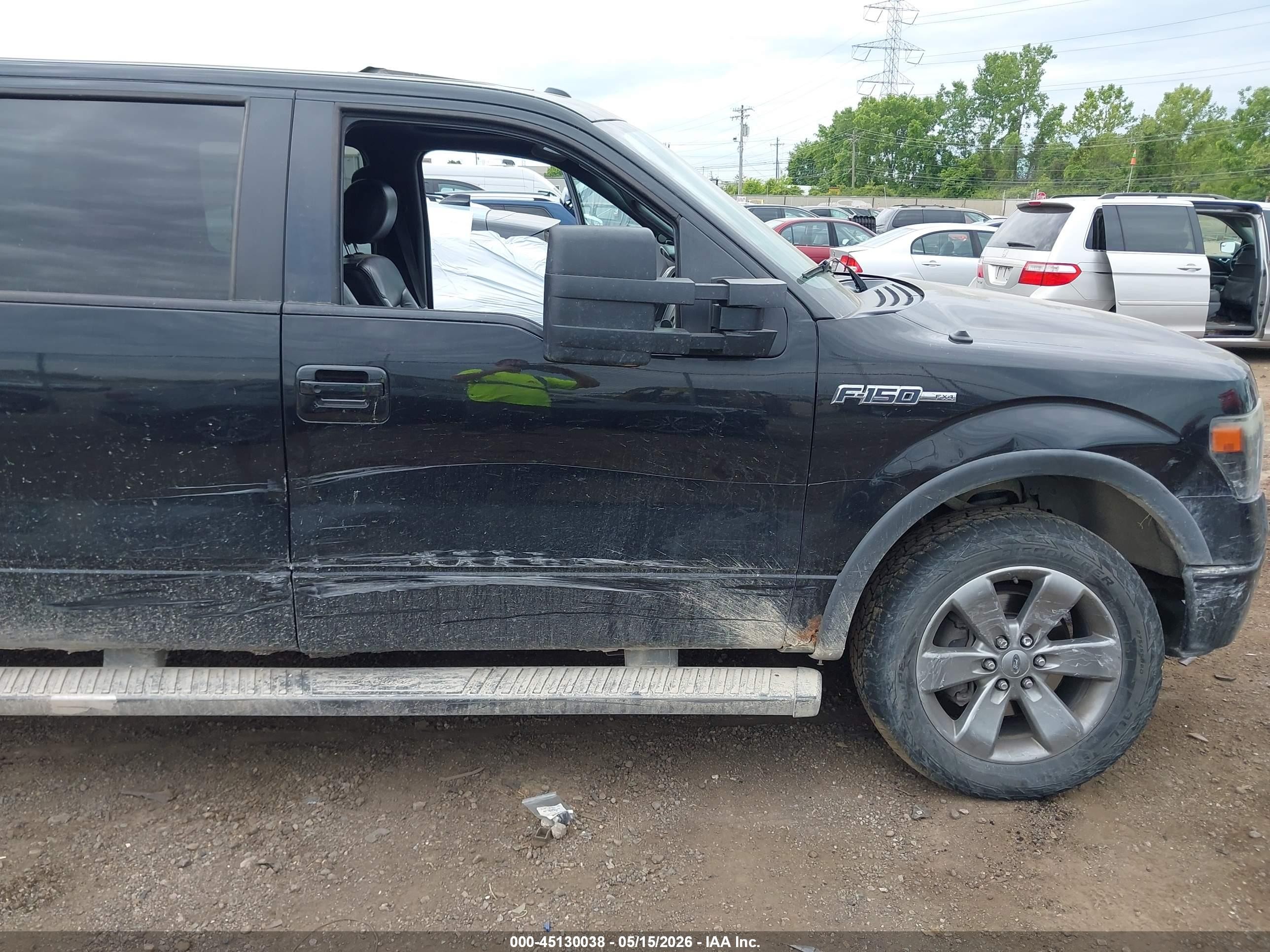 2013 Ford F-150 Fx4 Black vin: 1FTFW1ET7DFC93268