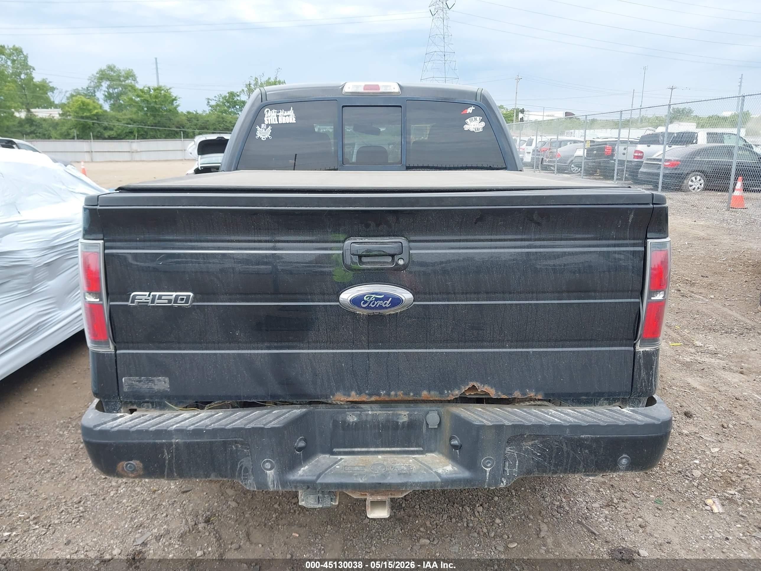 2013 Ford F-150 Fx4 Black vin: 1FTFW1ET7DFC93268