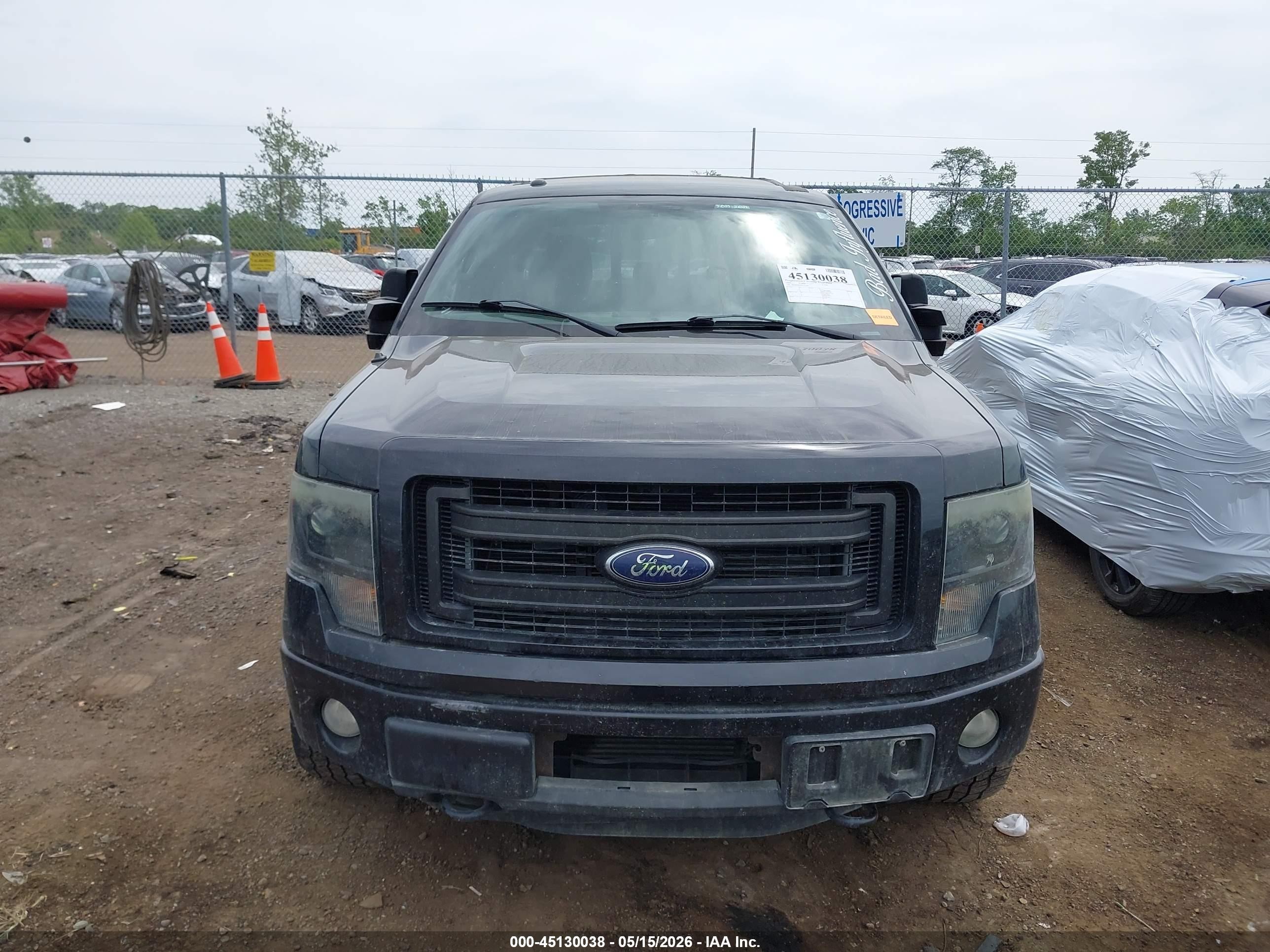 2013 Ford F-150 Fx4 Black vin: 1FTFW1ET7DFC93268