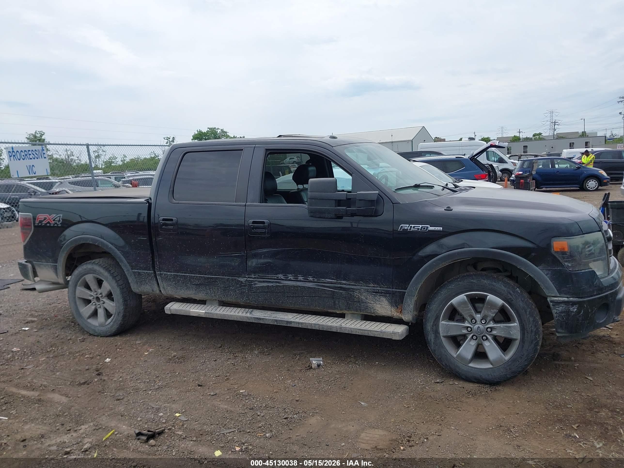 2013 Ford F-150 Fx4 Black vin: 1FTFW1ET7DFC93268