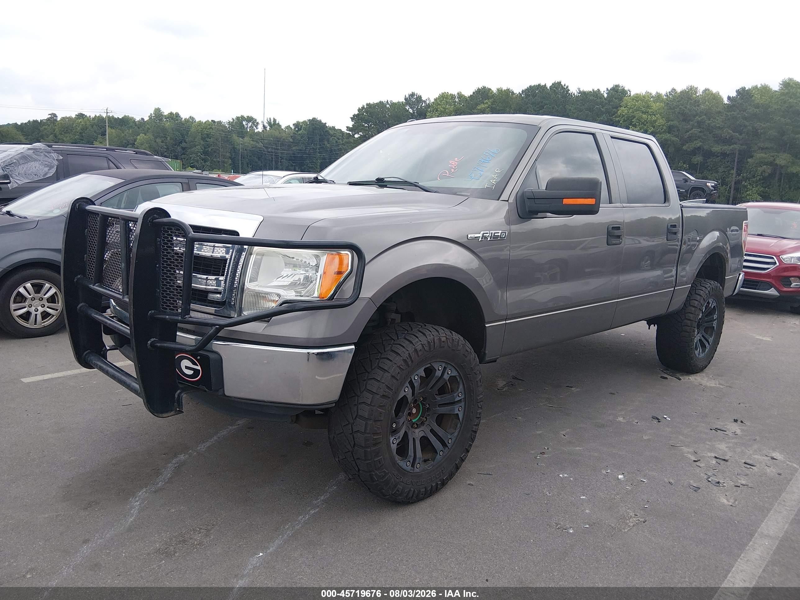 2013 Ford F-150 Xlt Gray vin: 1FTFW1ET7DFC97112