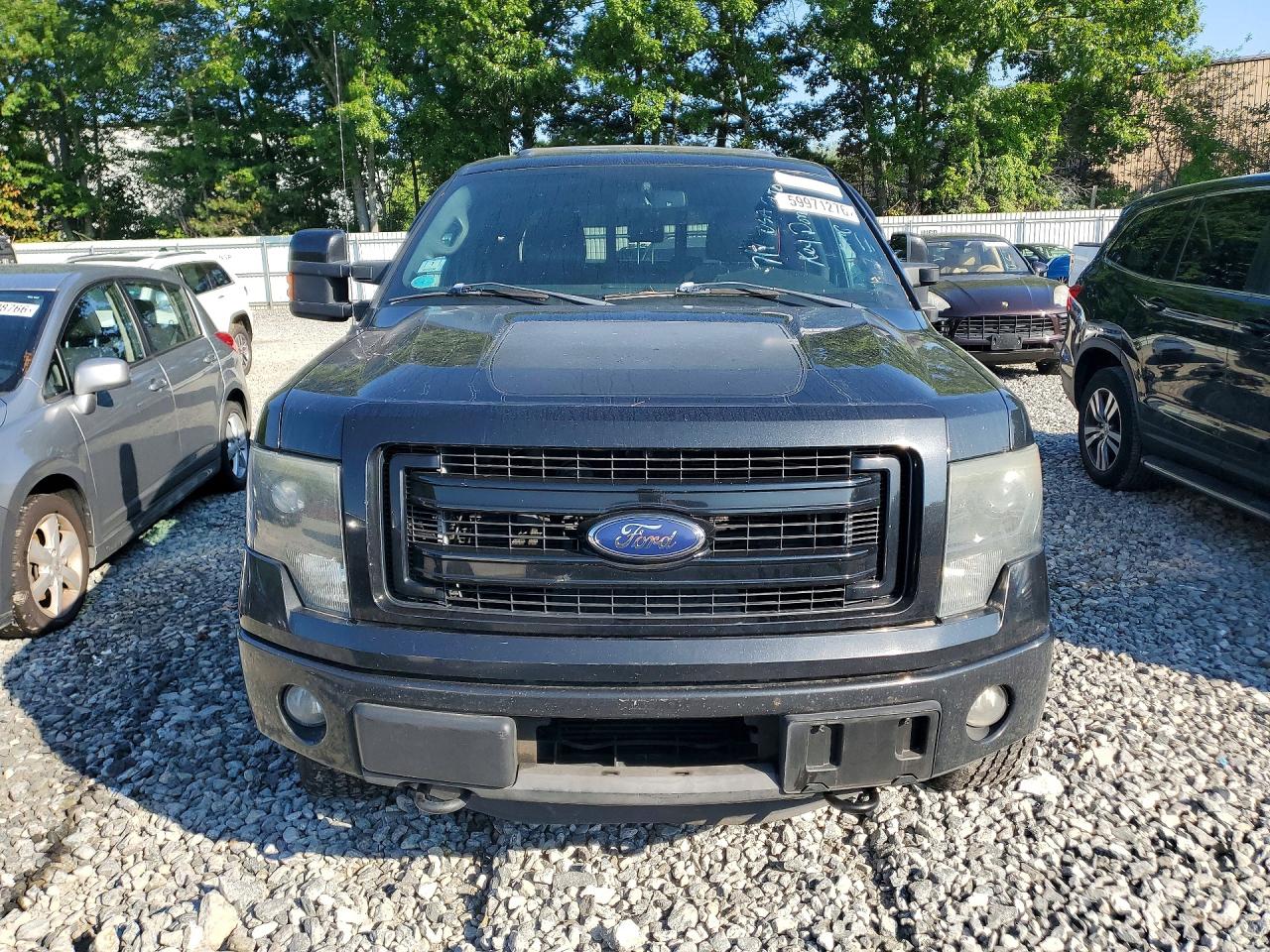 2013 Ford F150 Supercrew Black vin: 1FTFW1ET7DFD07816