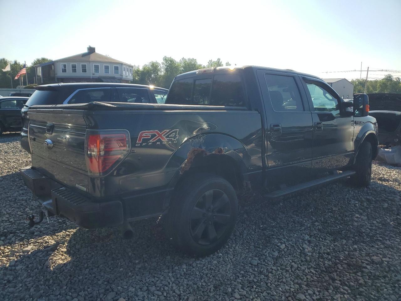 2013 Ford F150 Supercrew Black vin: 1FTFW1ET7DFD07816