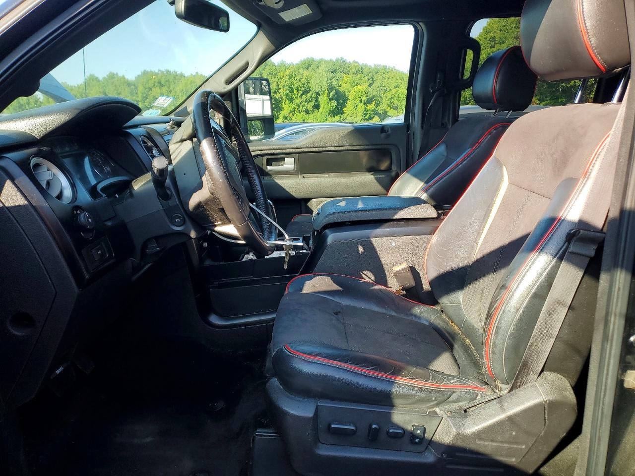 2013 Ford F150 Supercrew Black vin: 1FTFW1ET7DFD07816