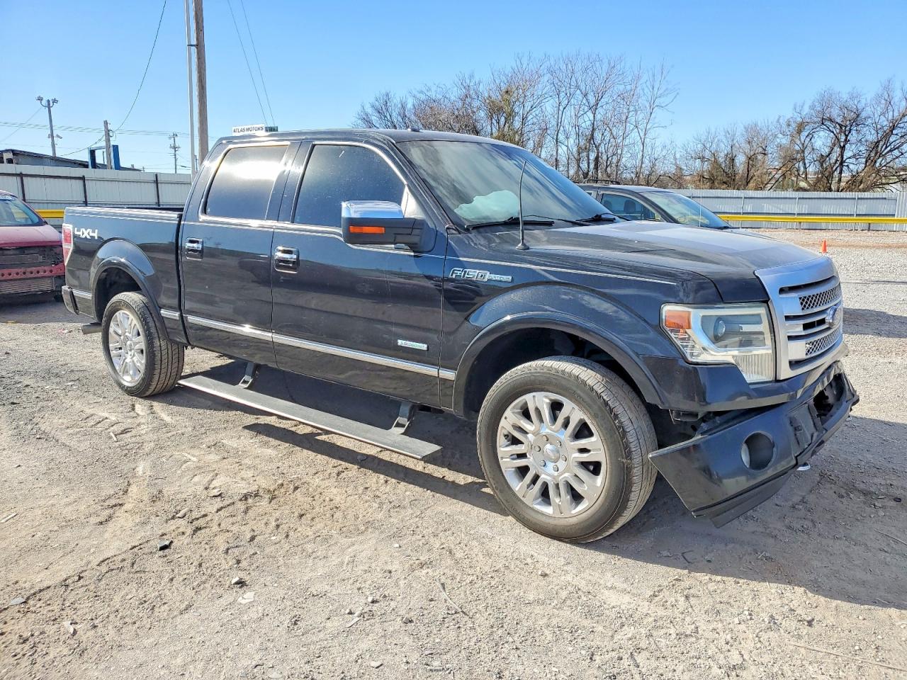 2013 Ford F150 Supercrew Black vin: 1FTFW1ET7DFD17777