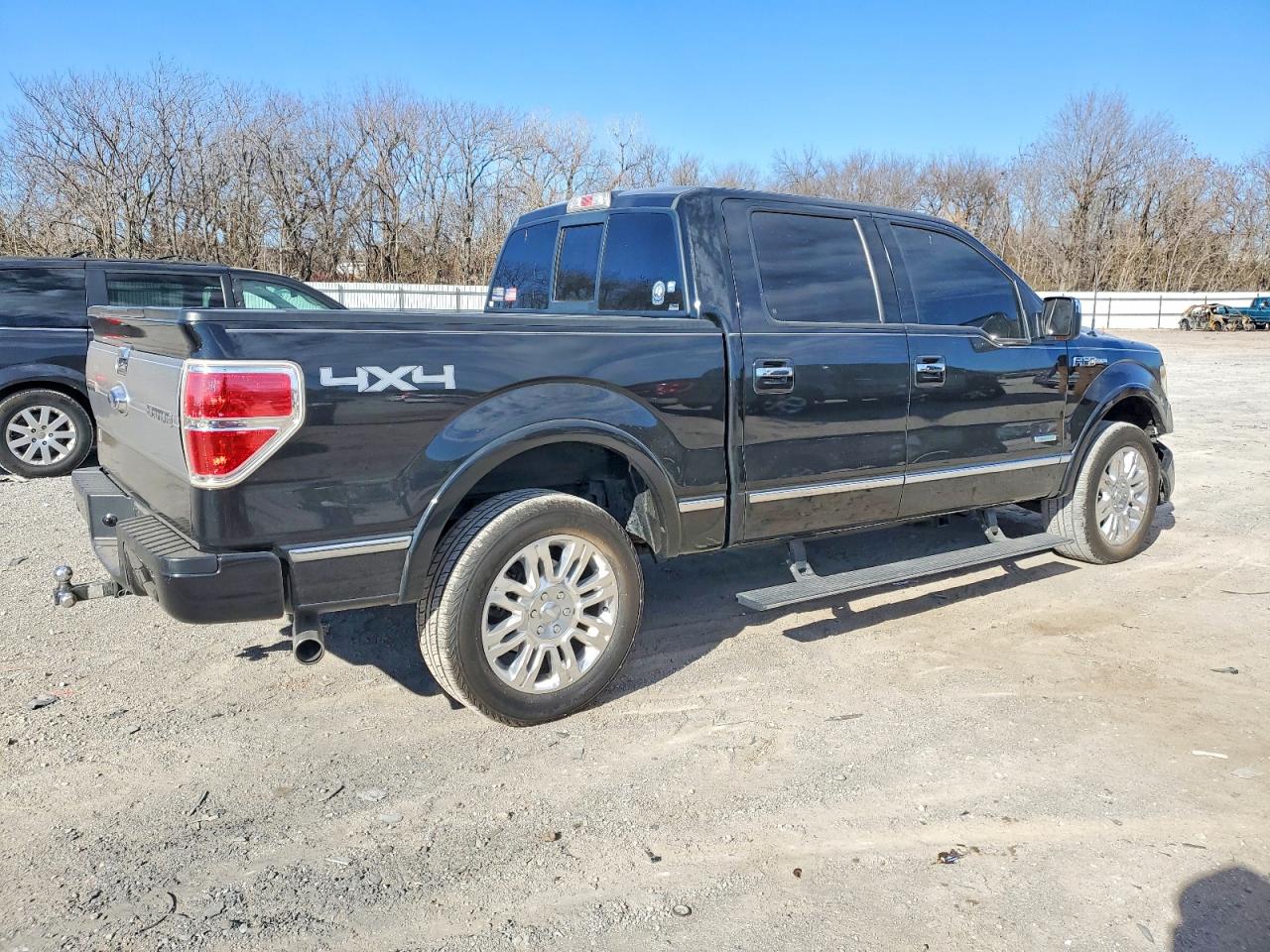 2013 Ford F150 Supercrew Black vin: 1FTFW1ET7DFD17777