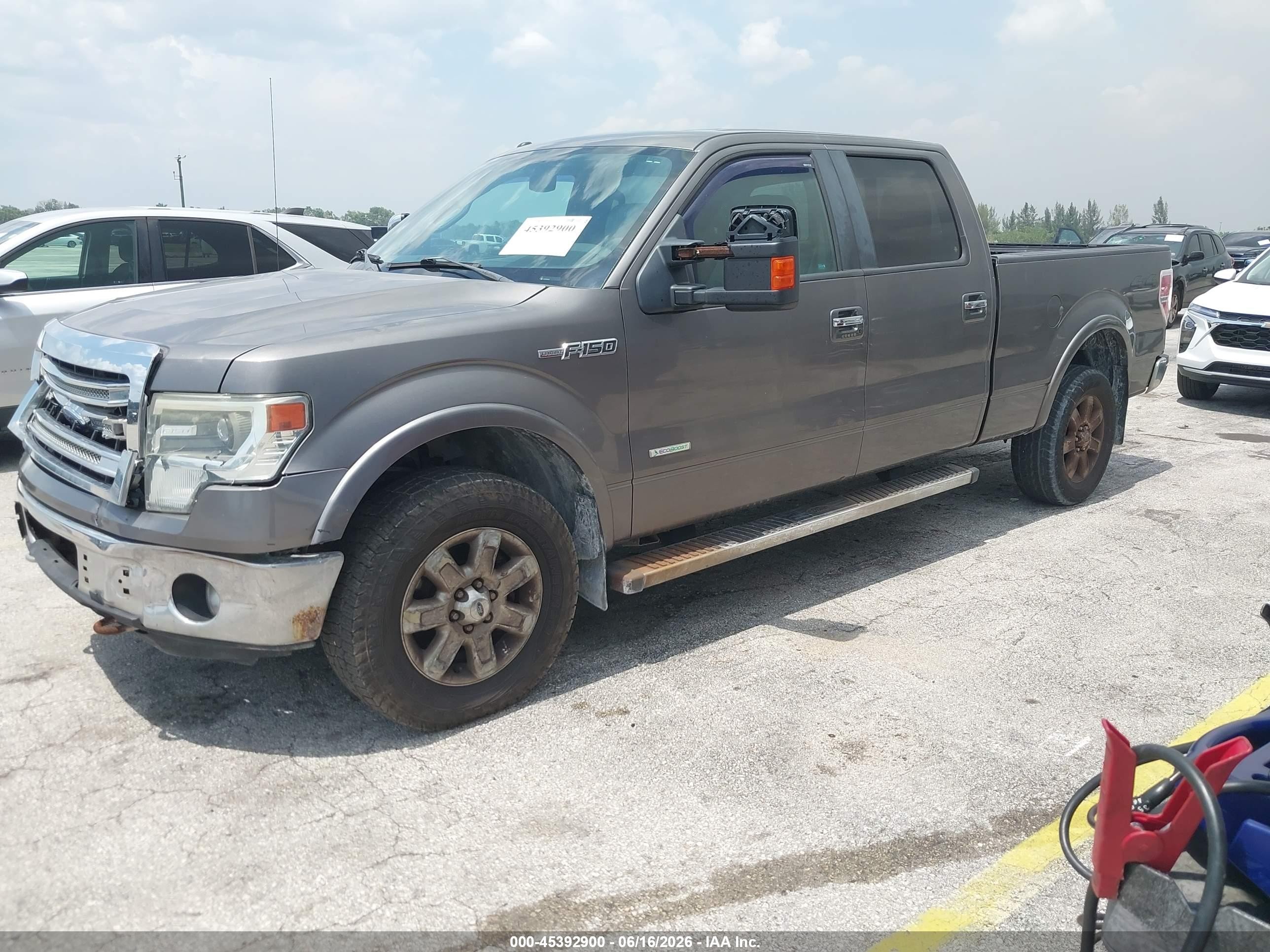 2013 Ford F-150 Fx4/king Ranch/lariat/limited/platinum/xl/xlt Gray vin: 1FTFW1ET7DFD19447
