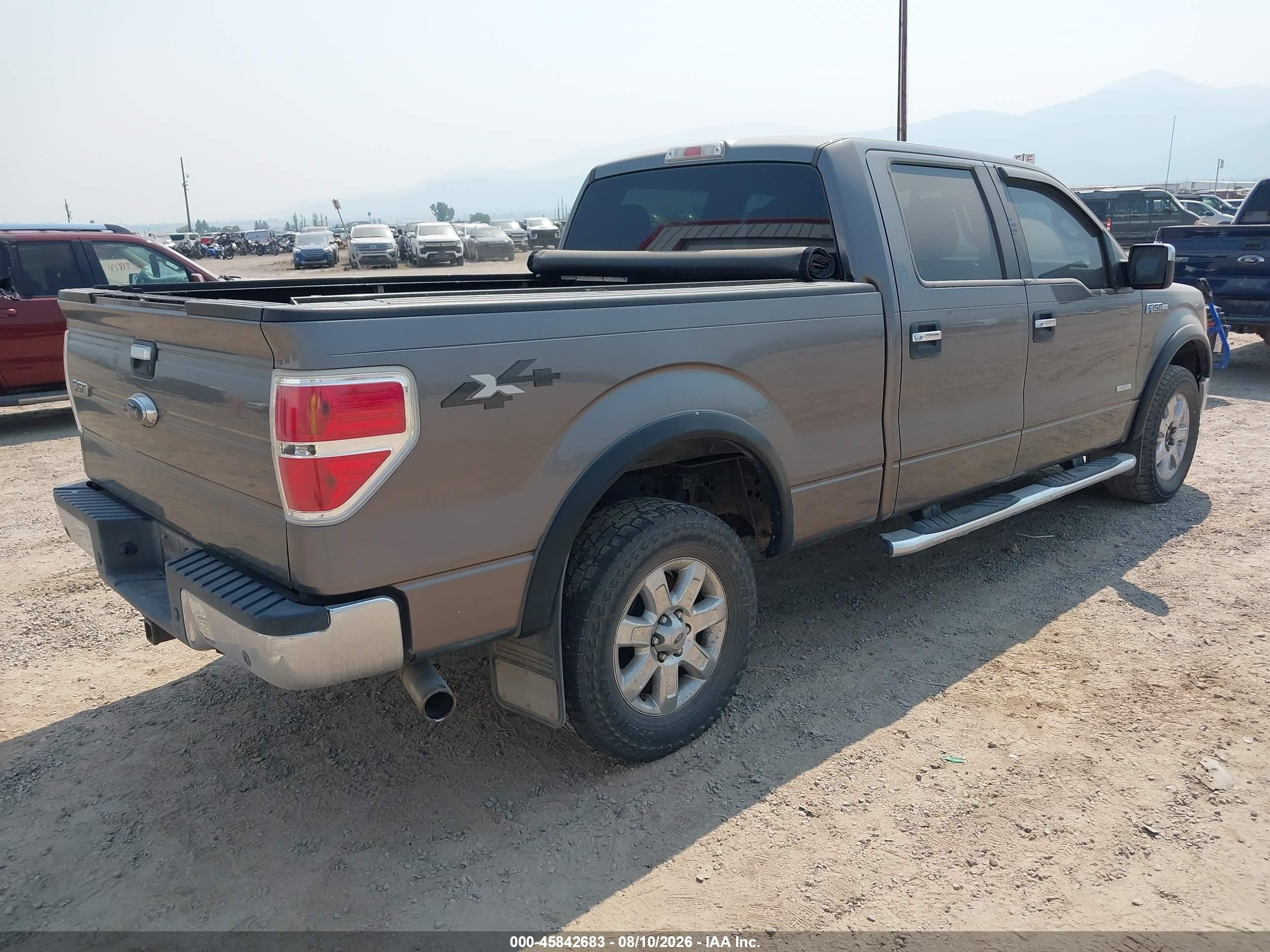 2013 Ford F-150 Xlt Gray vin: 1FTFW1ET7DFD28942