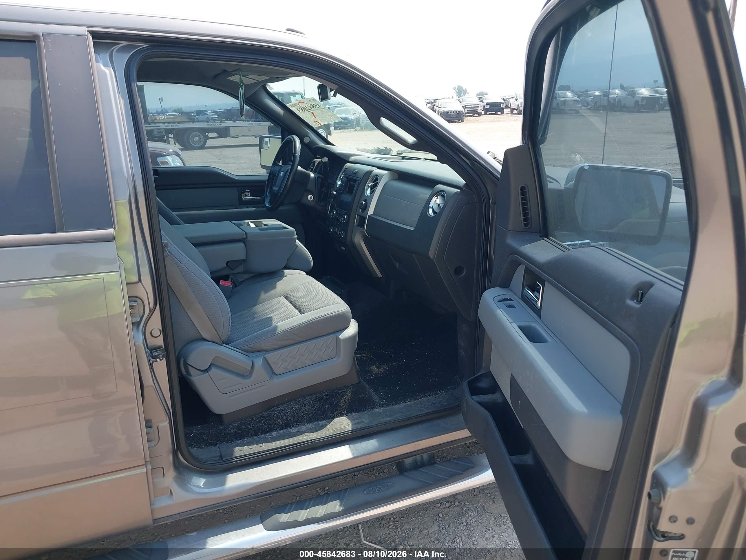 2013 Ford F-150 Xlt Gray vin: 1FTFW1ET7DFD28942