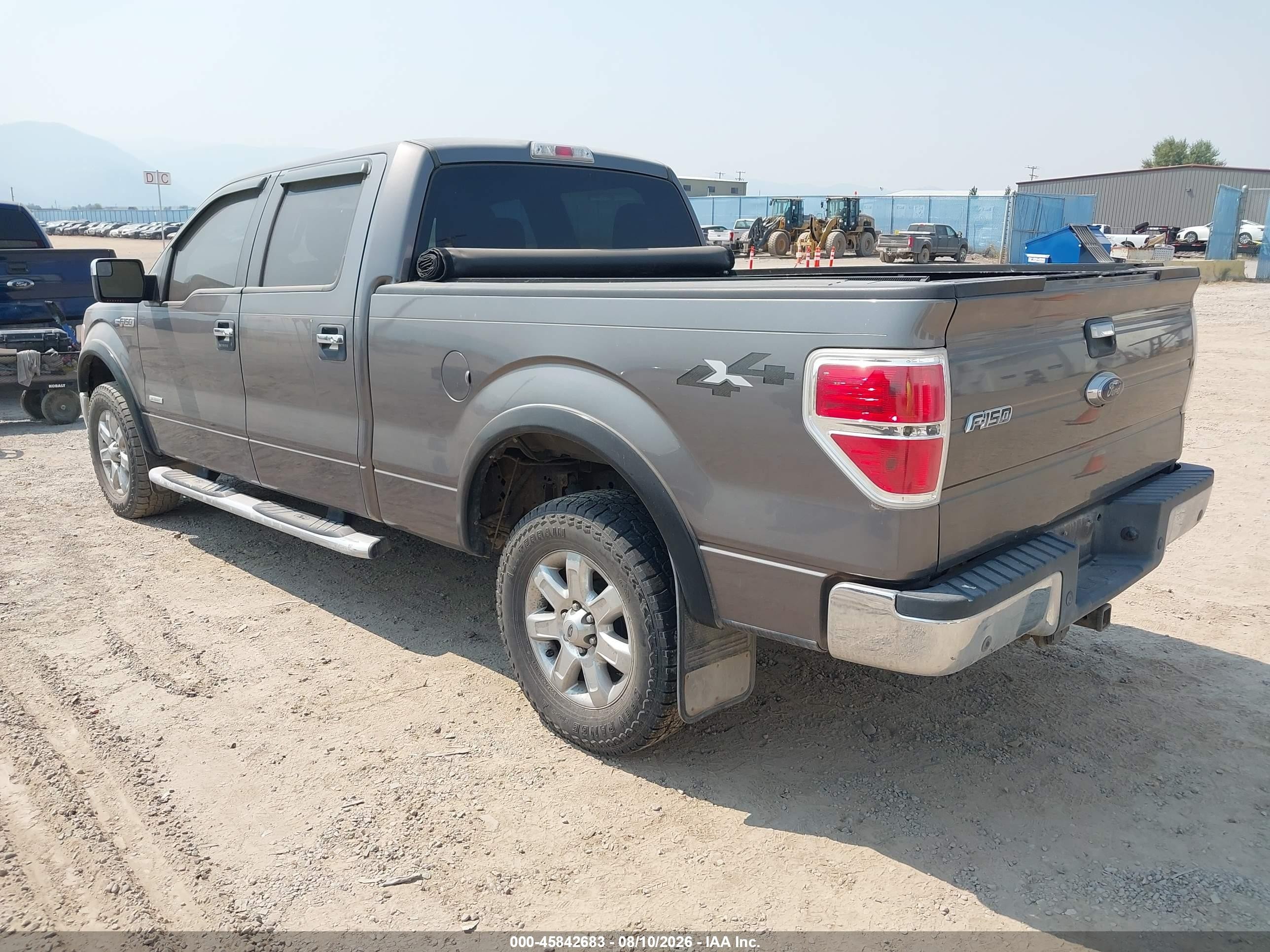 2013 Ford F-150 Xlt Gray vin: 1FTFW1ET7DFD28942