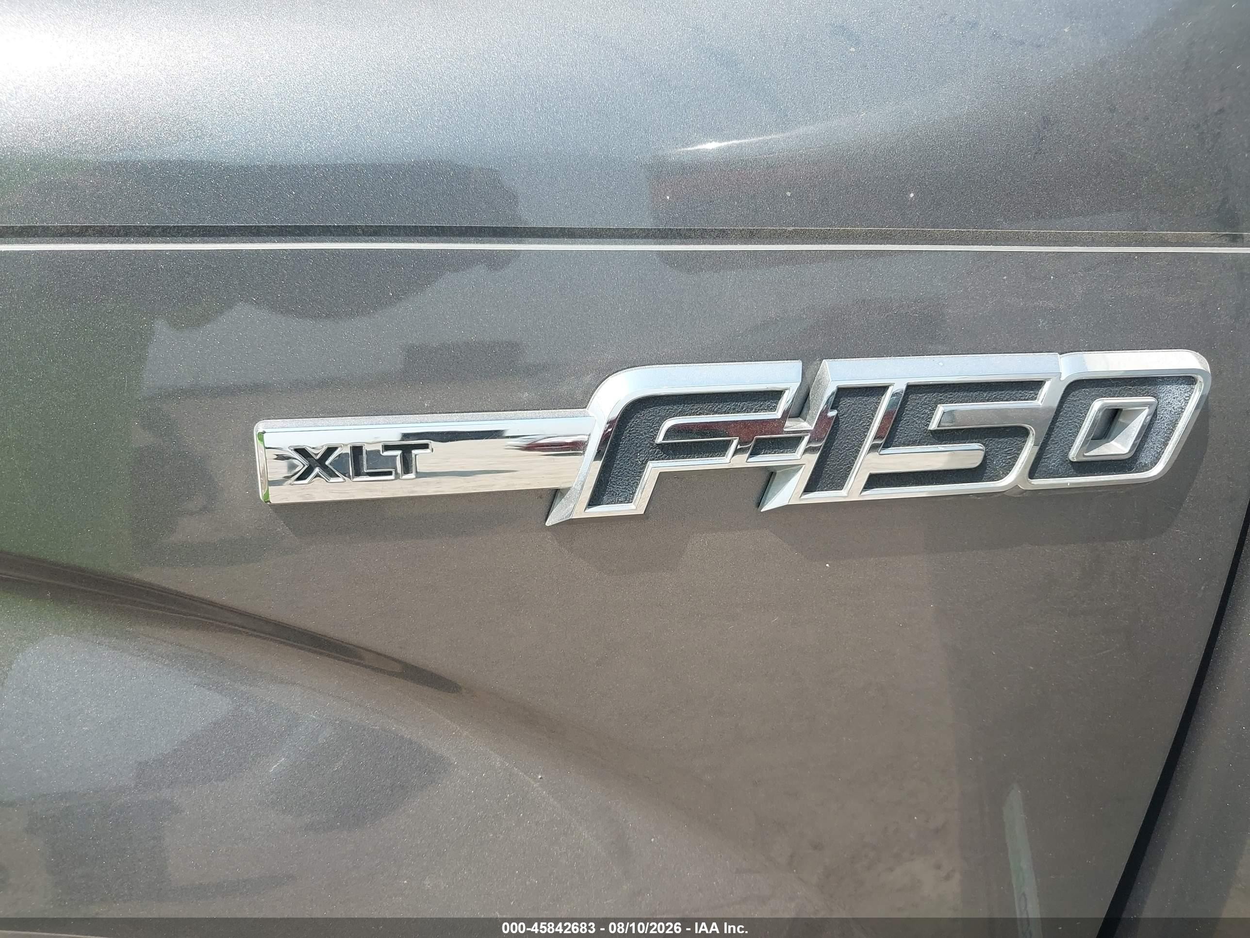 2013 Ford F-150 Xlt Gray vin: 1FTFW1ET7DFD28942