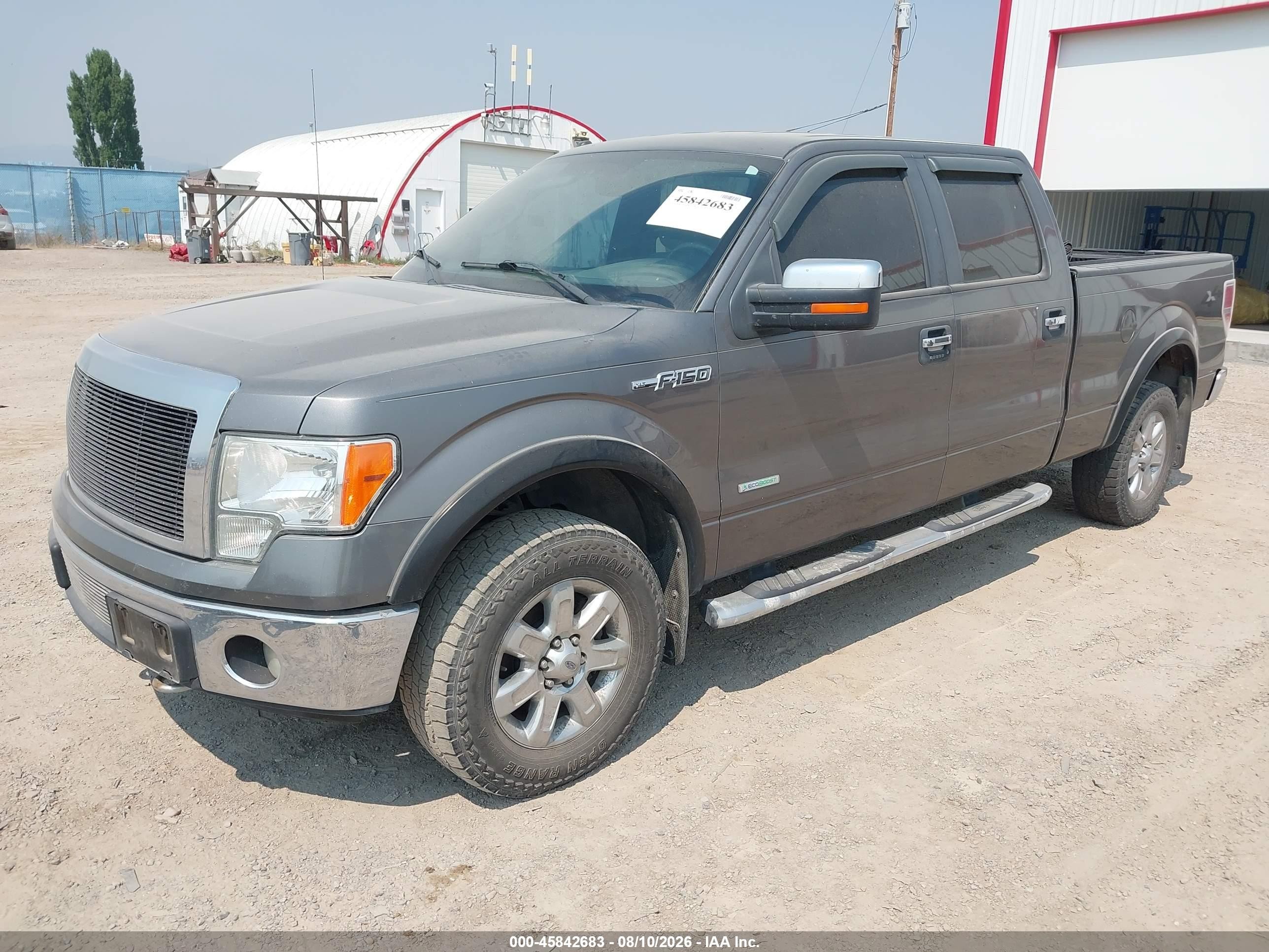 2013 Ford F-150 Xlt Gray vin: 1FTFW1ET7DFD28942