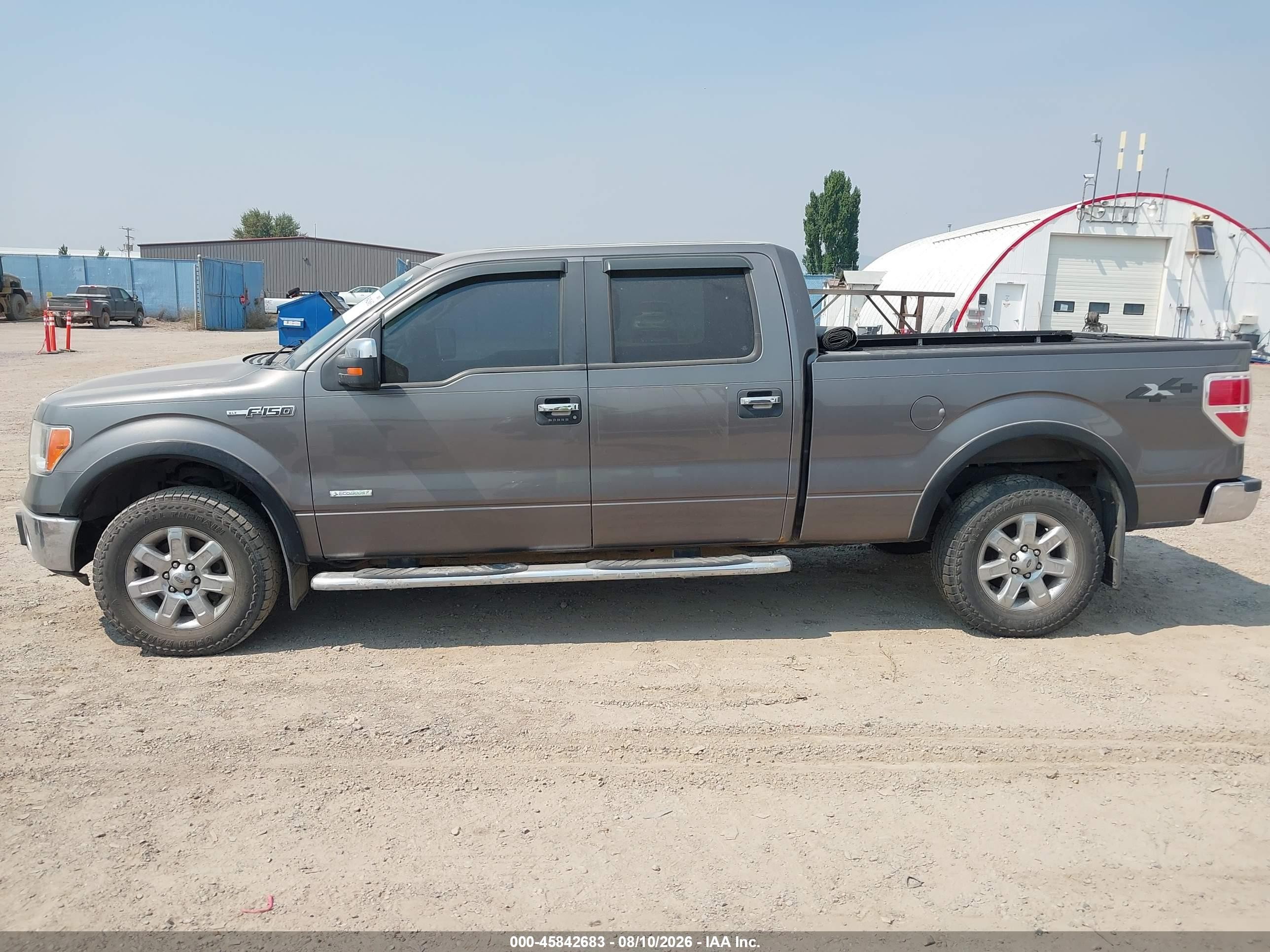 2013 Ford F-150 Xlt Gray vin: 1FTFW1ET7DFD28942