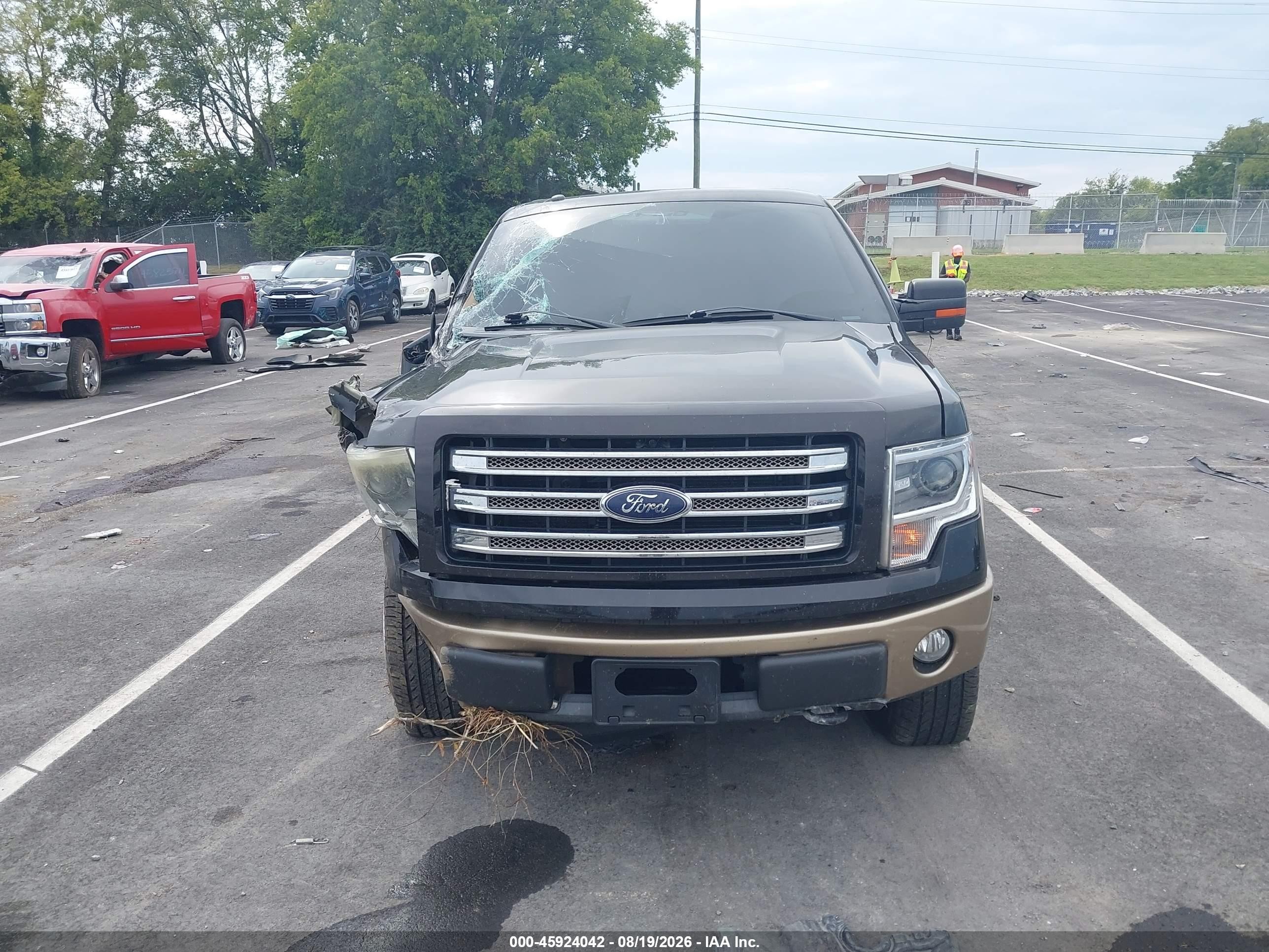 2013 Ford F-150 King Ranch Black vin: 1FTFW1ET7DKD67697