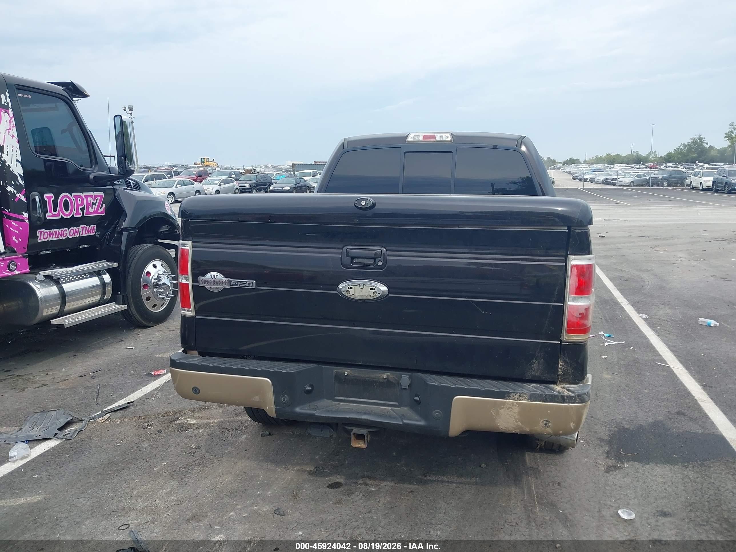 2013 Ford F-150 King Ranch Black vin: 1FTFW1ET7DKD67697