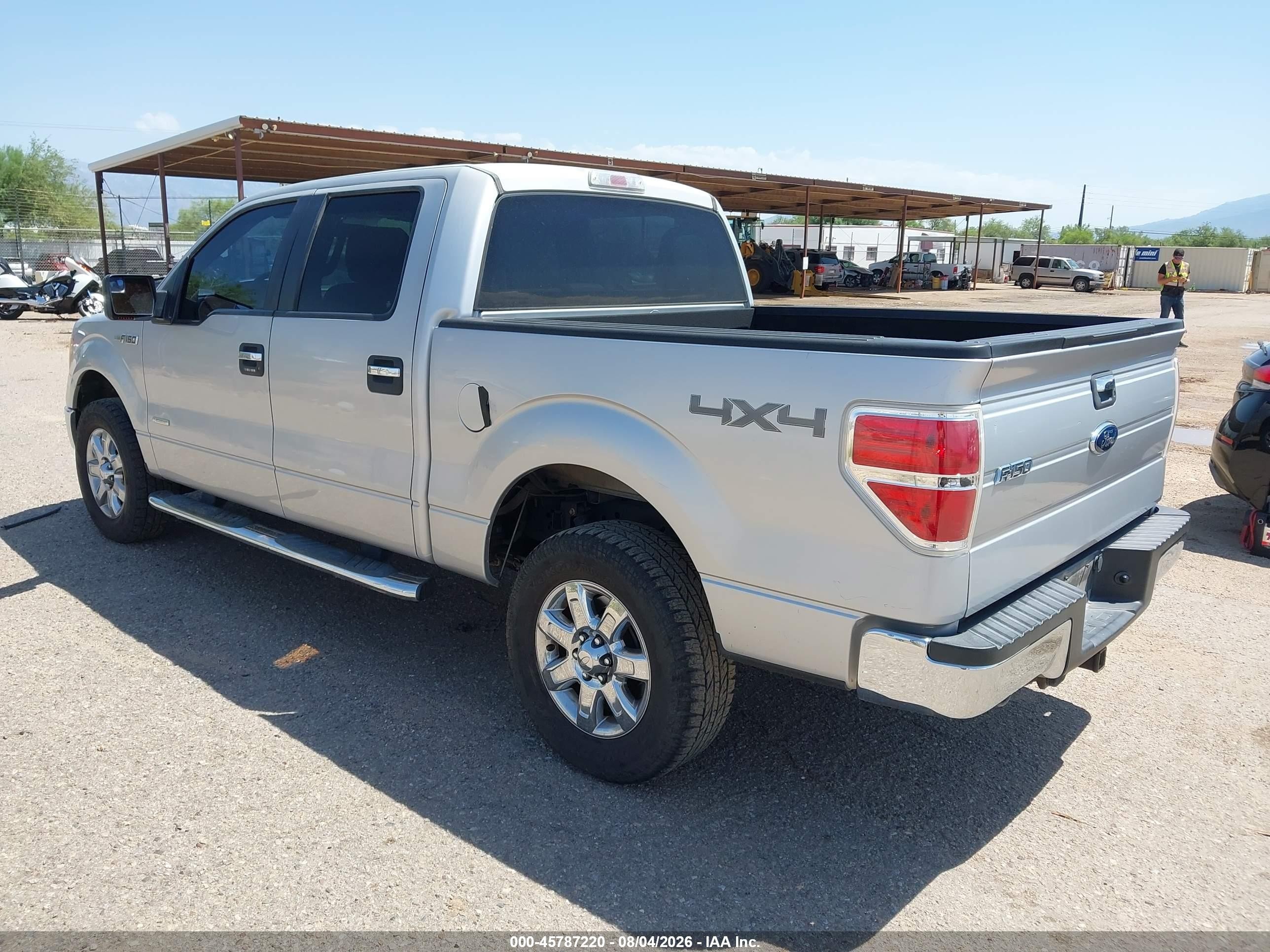 2013 Ford F-150 Xlt Silver vin: 1FTFW1ET7DKD69725