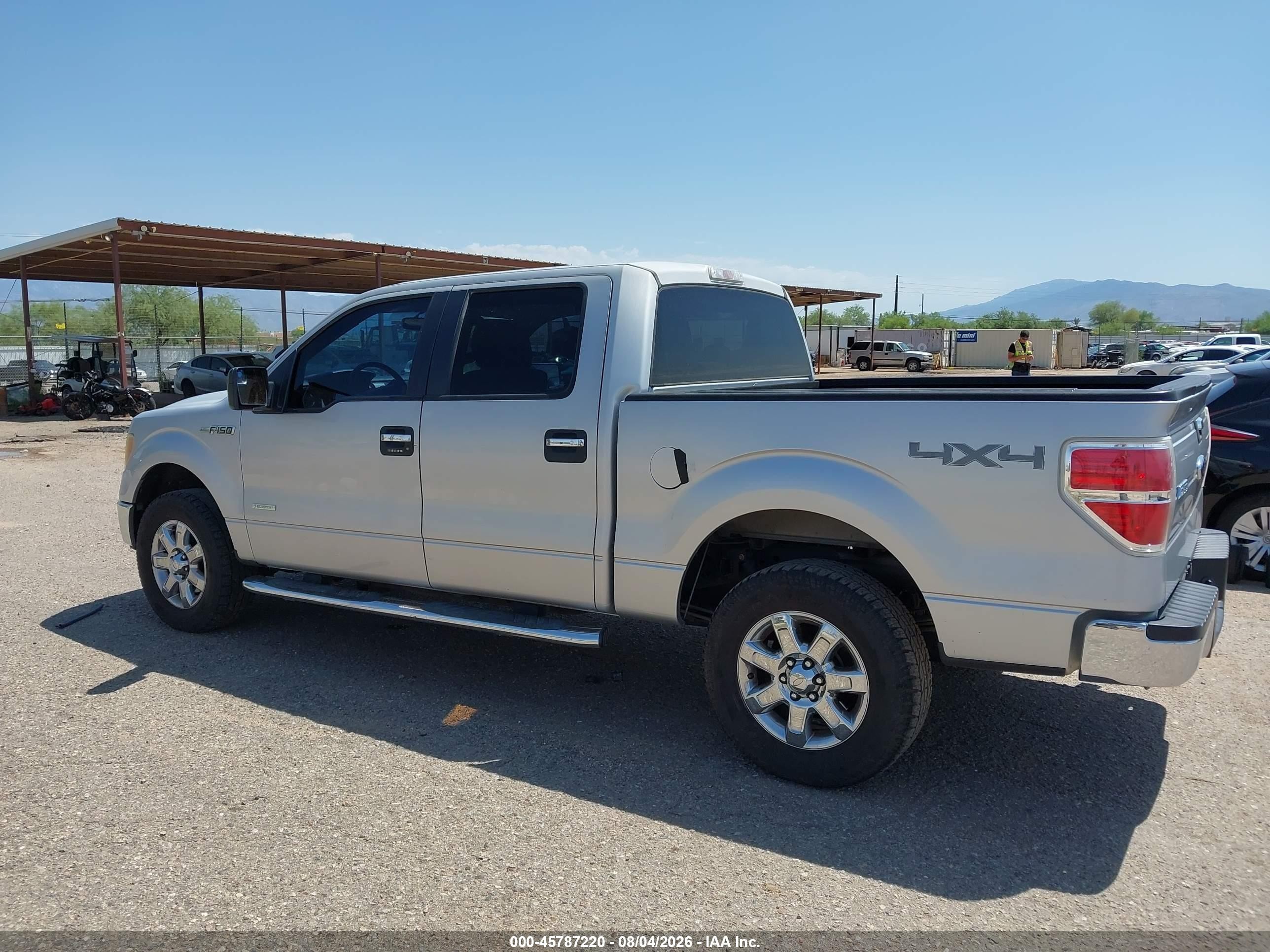 2013 Ford F-150 Xlt Silver vin: 1FTFW1ET7DKD69725