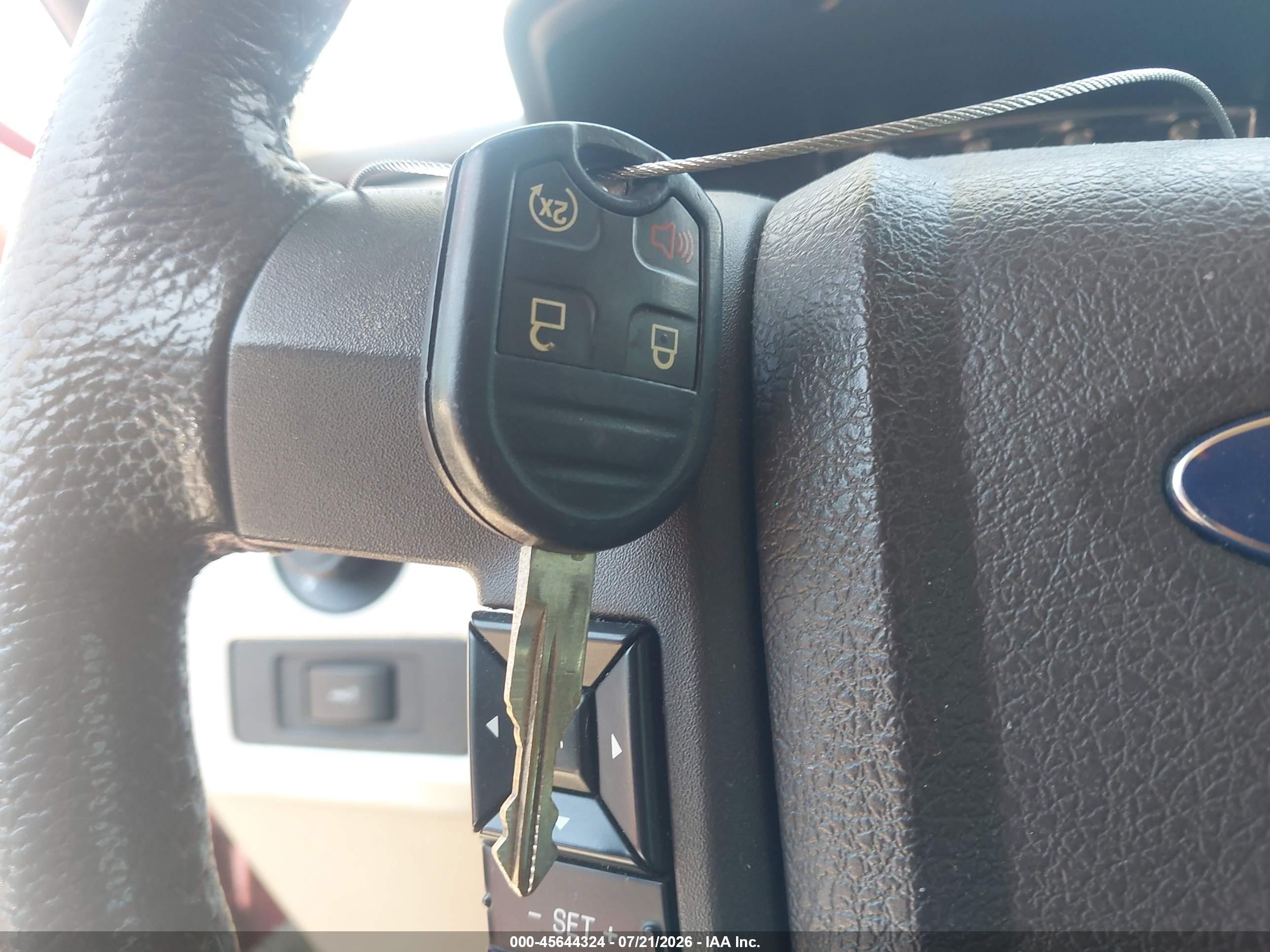 2013 Ford F-150 Lariat Красный vin: 1FTFW1ET7DKE97138
