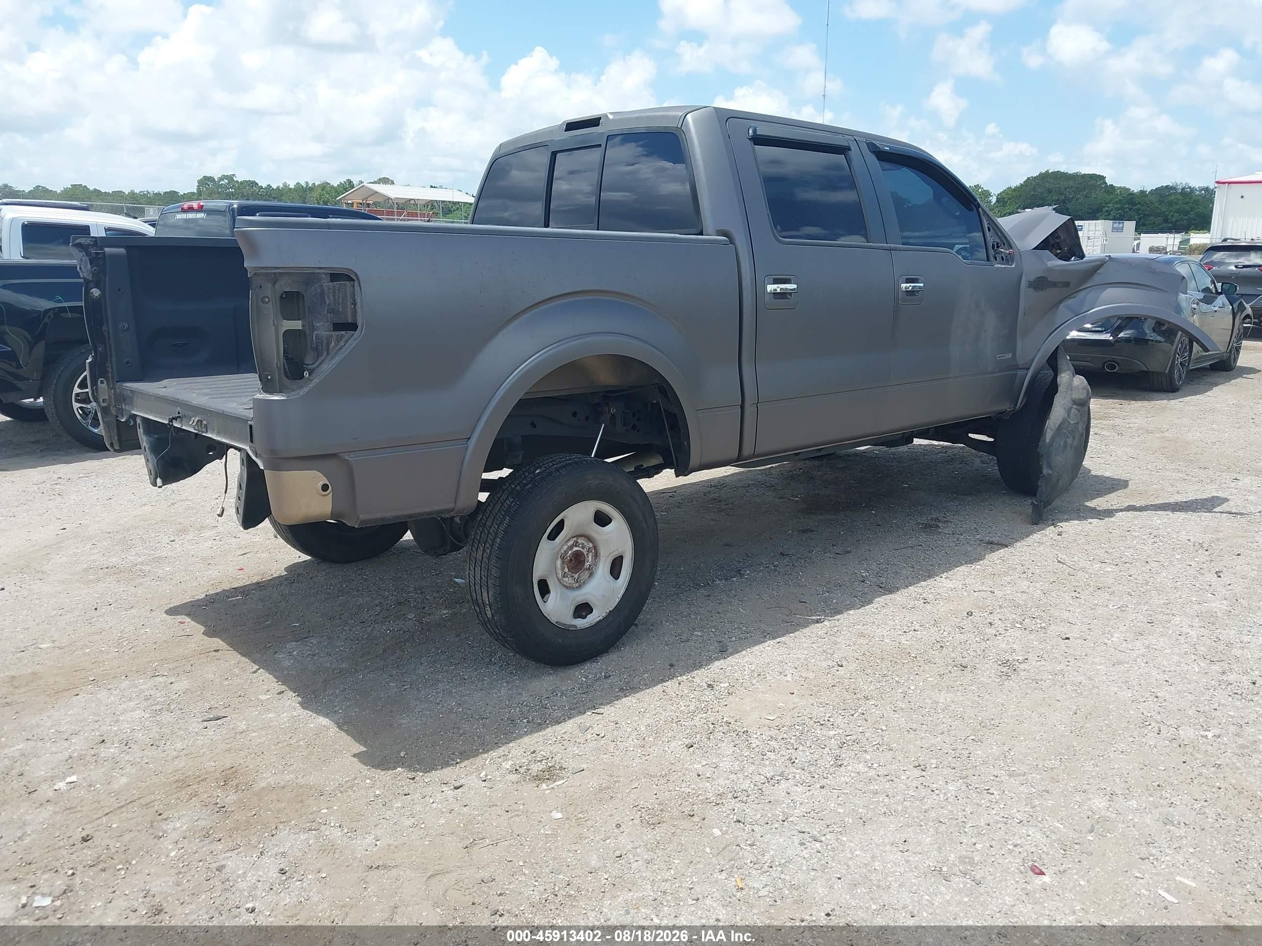 2013 Ford F-150 King Ranch Gray vin: 1FTFW1ET7DKF35404