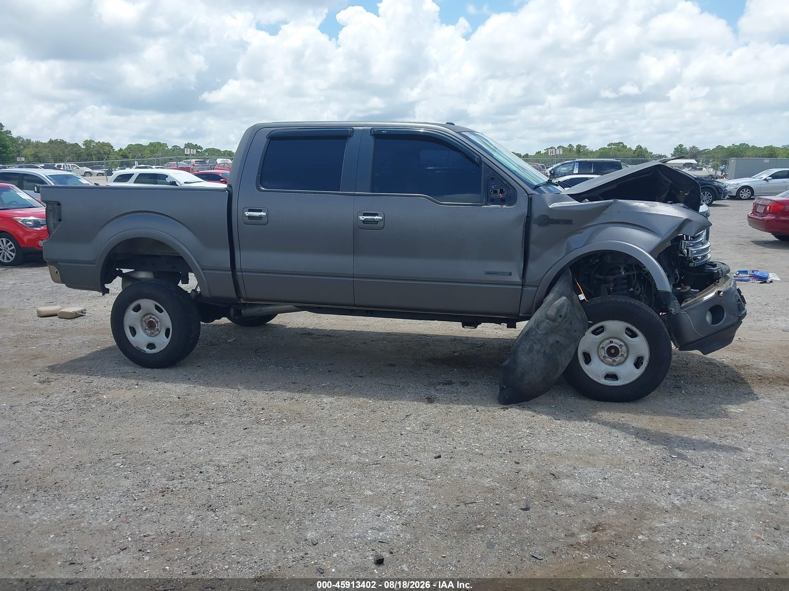 2013 Ford F-150 King Ranch Gray vin: 1FTFW1ET7DKF35404