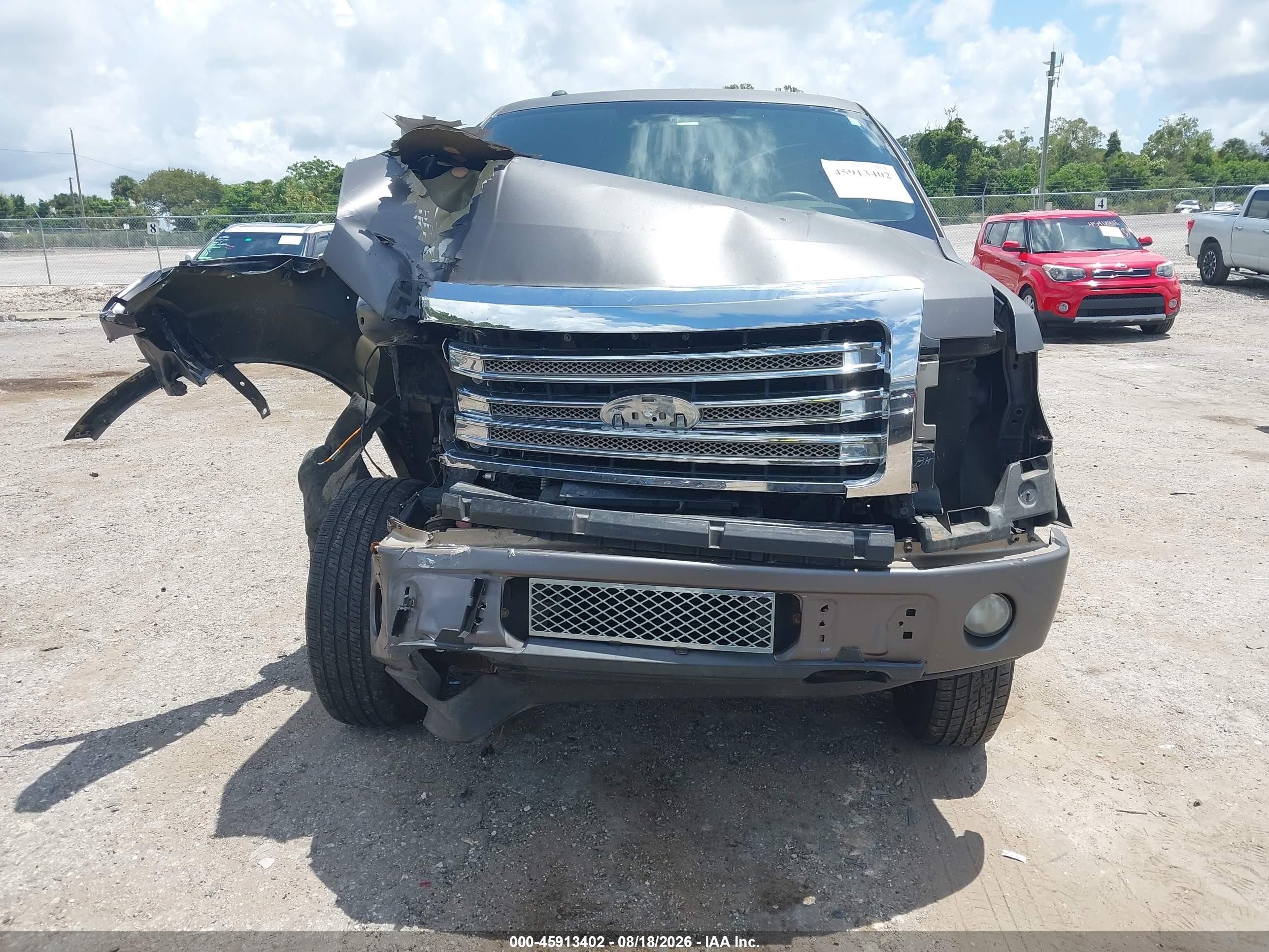 2013 Ford F-150 King Ranch Gray vin: 1FTFW1ET7DKF35404