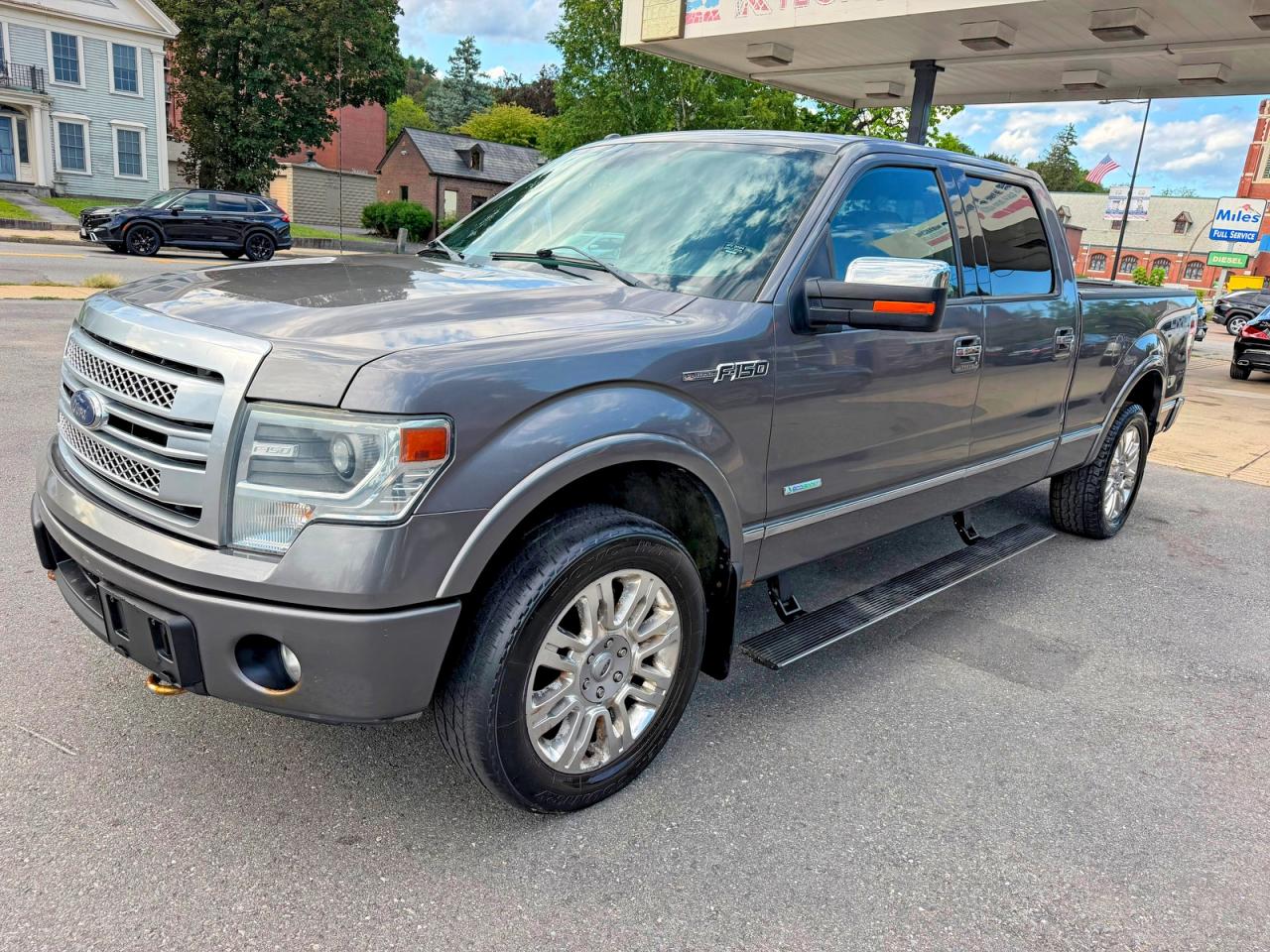2014 Ford F150 Supercrew Gray vin: 1FTFW1ET7EFA87630