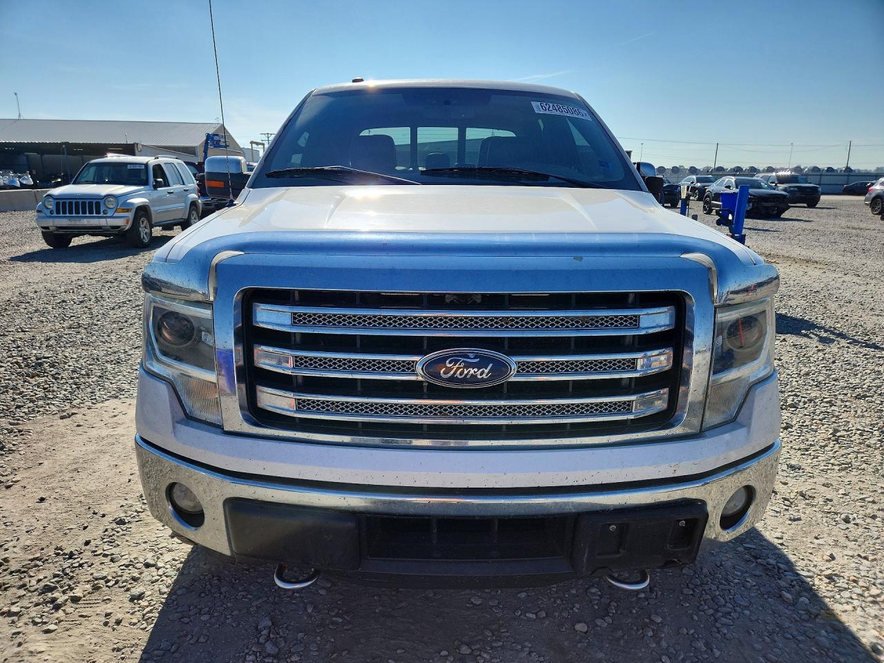 2014 Ford F150 Supercrew White vin: 1FTFW1ET7EFB17662