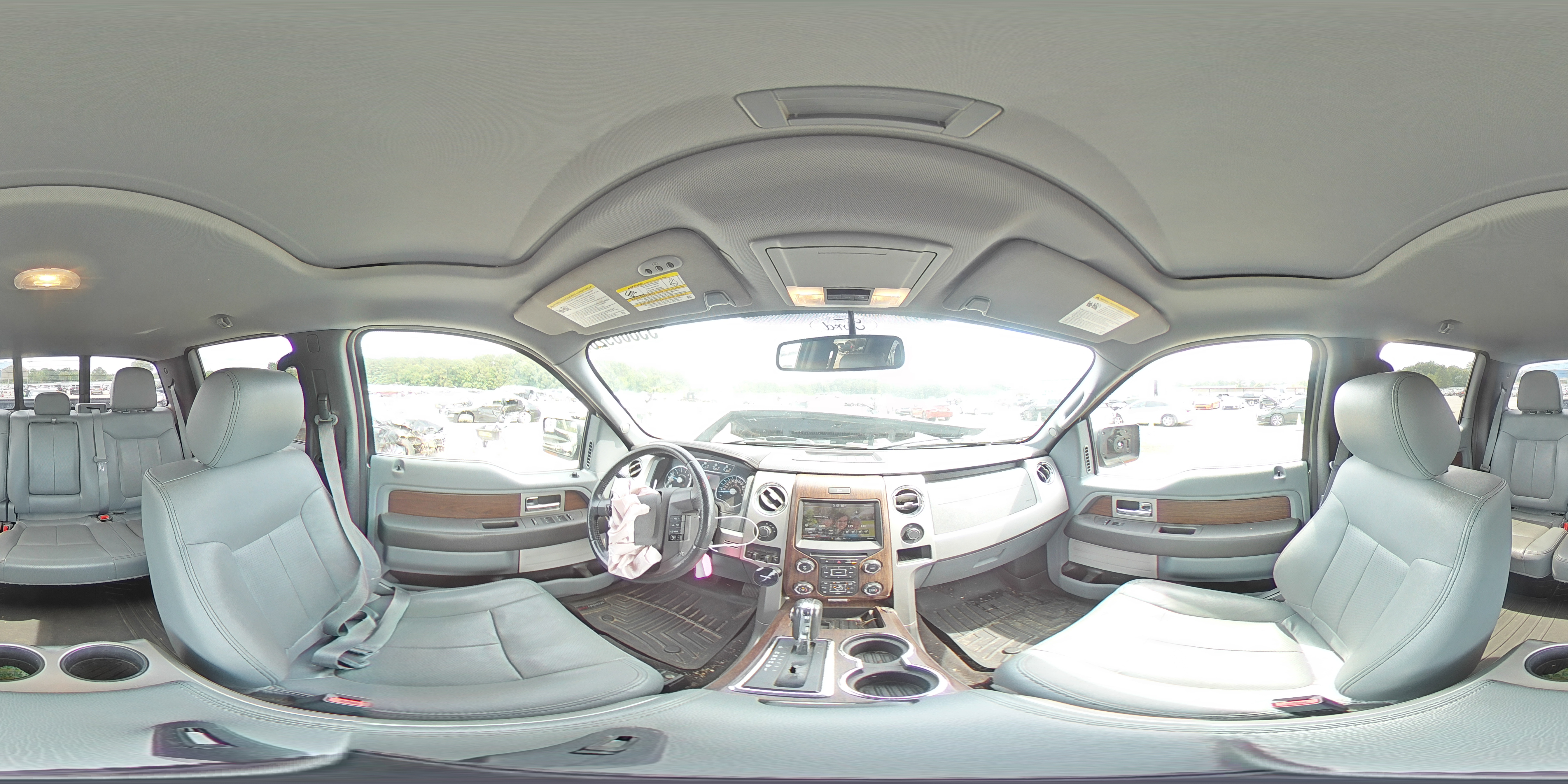 2014 Ford F150 Supercrew Gray vin: 1FTFW1ET7EFC62135