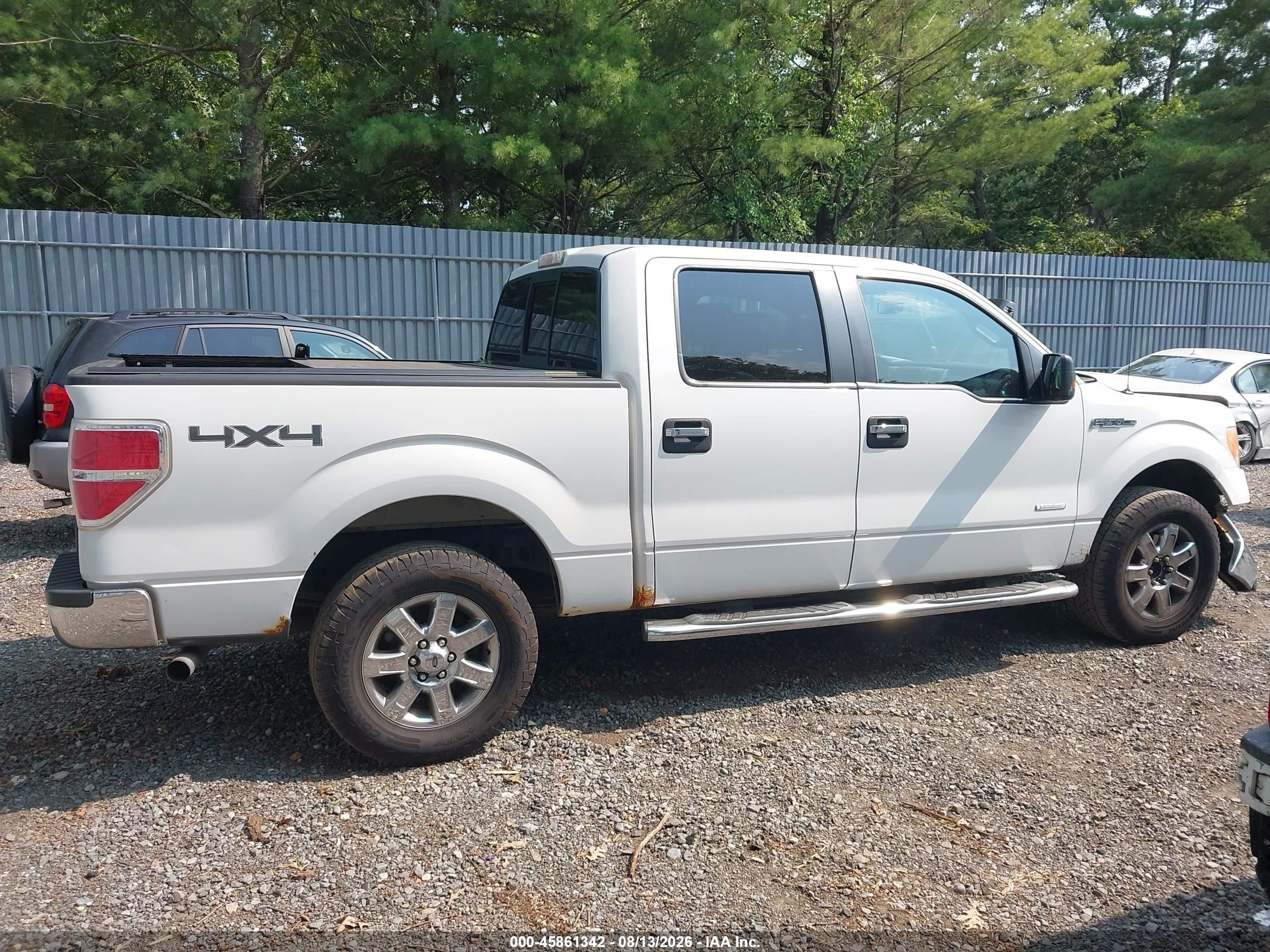 2014 Ford F-150 Xlt White vin: 1FTFW1ET7EFC74673