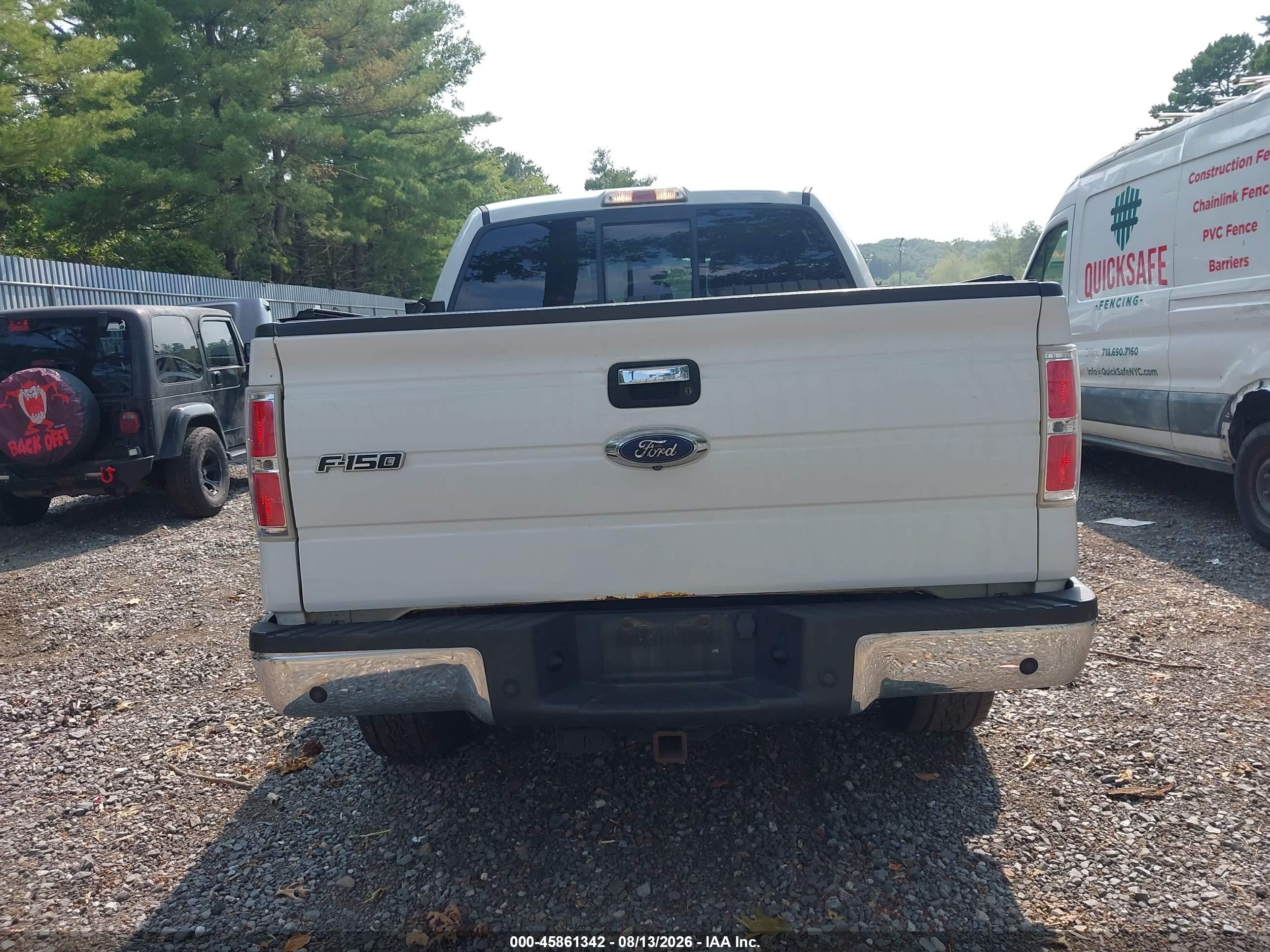 2014 Ford F-150 Xlt White vin: 1FTFW1ET7EFC74673