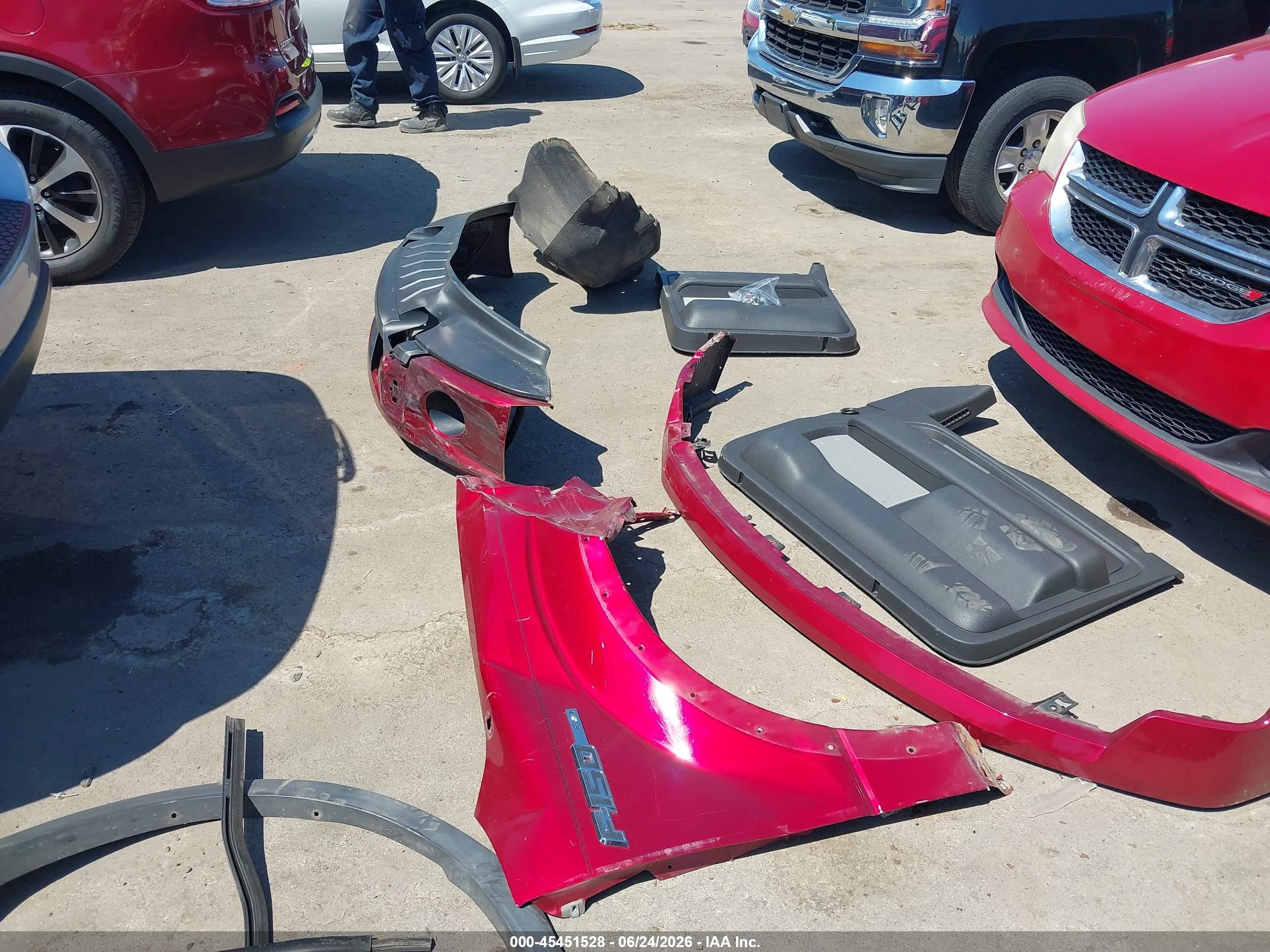 2014 Ford F-150 Fx4 Red vin: 1FTFW1ET7EFC98102