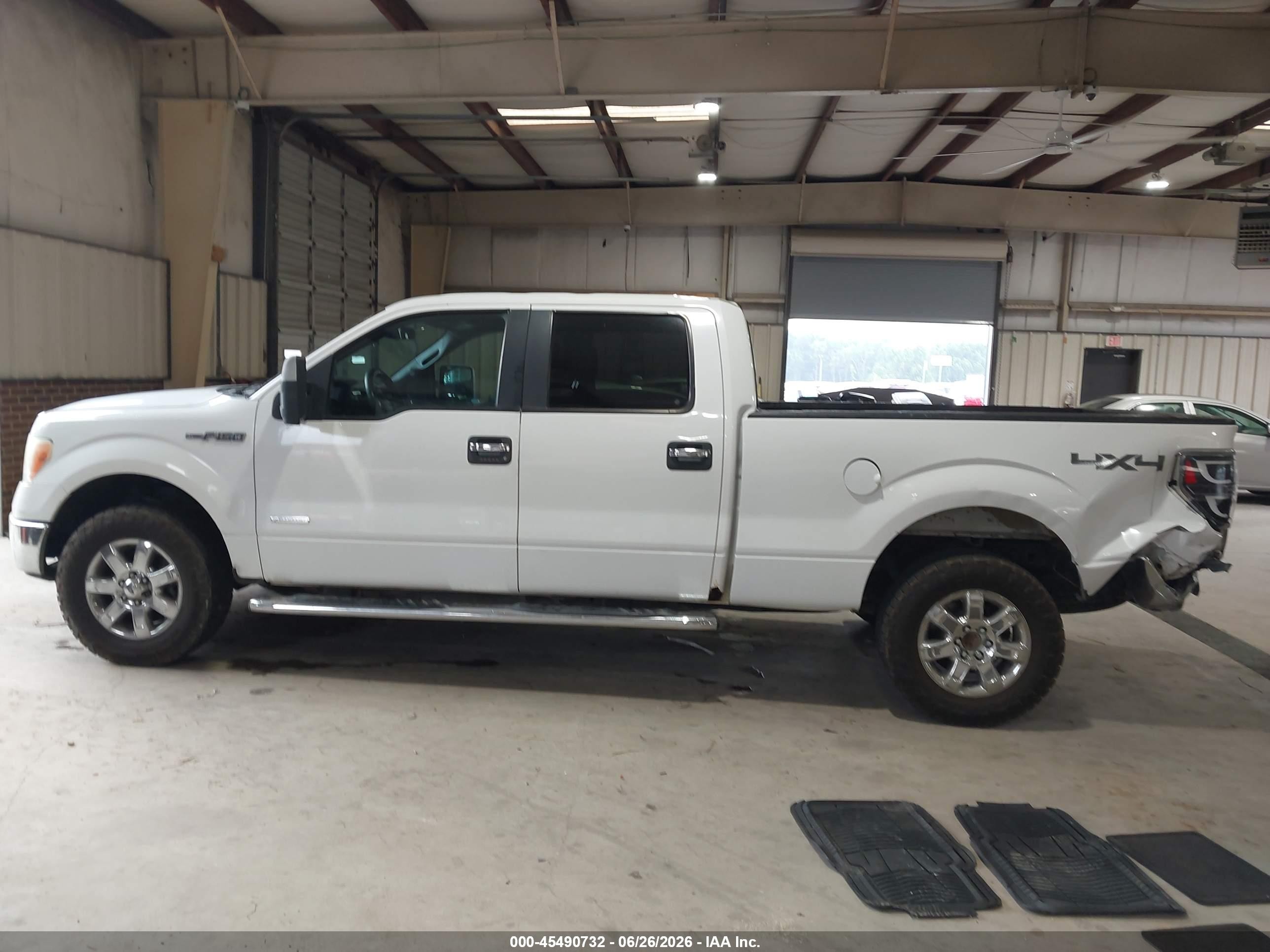 2014 Ford F-150 Fx4/king Ranch/lariat/limited/platinum/xl/xlt White vin: 1FTFW1ET7EKD09722