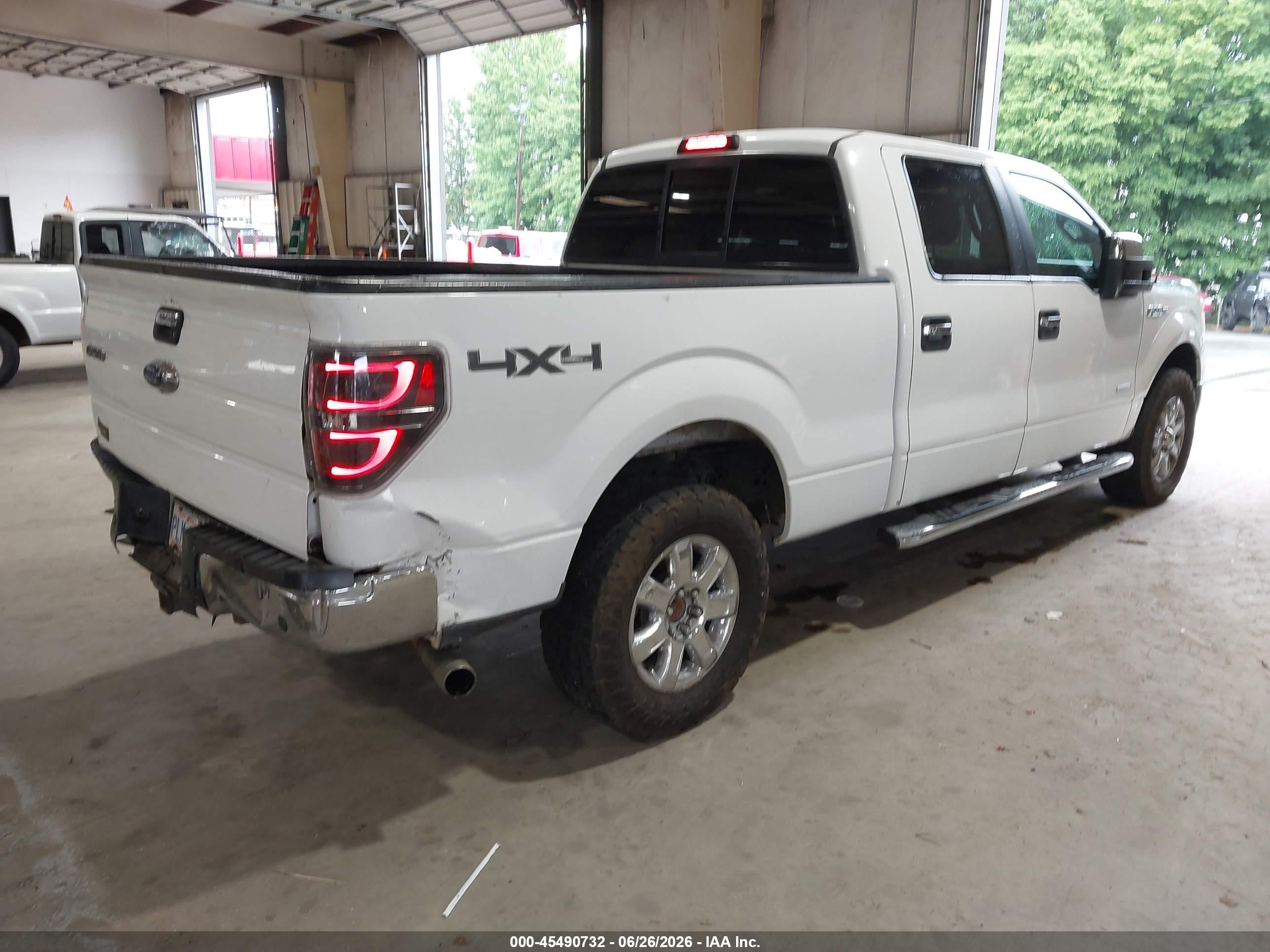 2014 Ford F-150 Fx4/king Ranch/lariat/limited/platinum/xl/xlt White vin: 1FTFW1ET7EKD09722