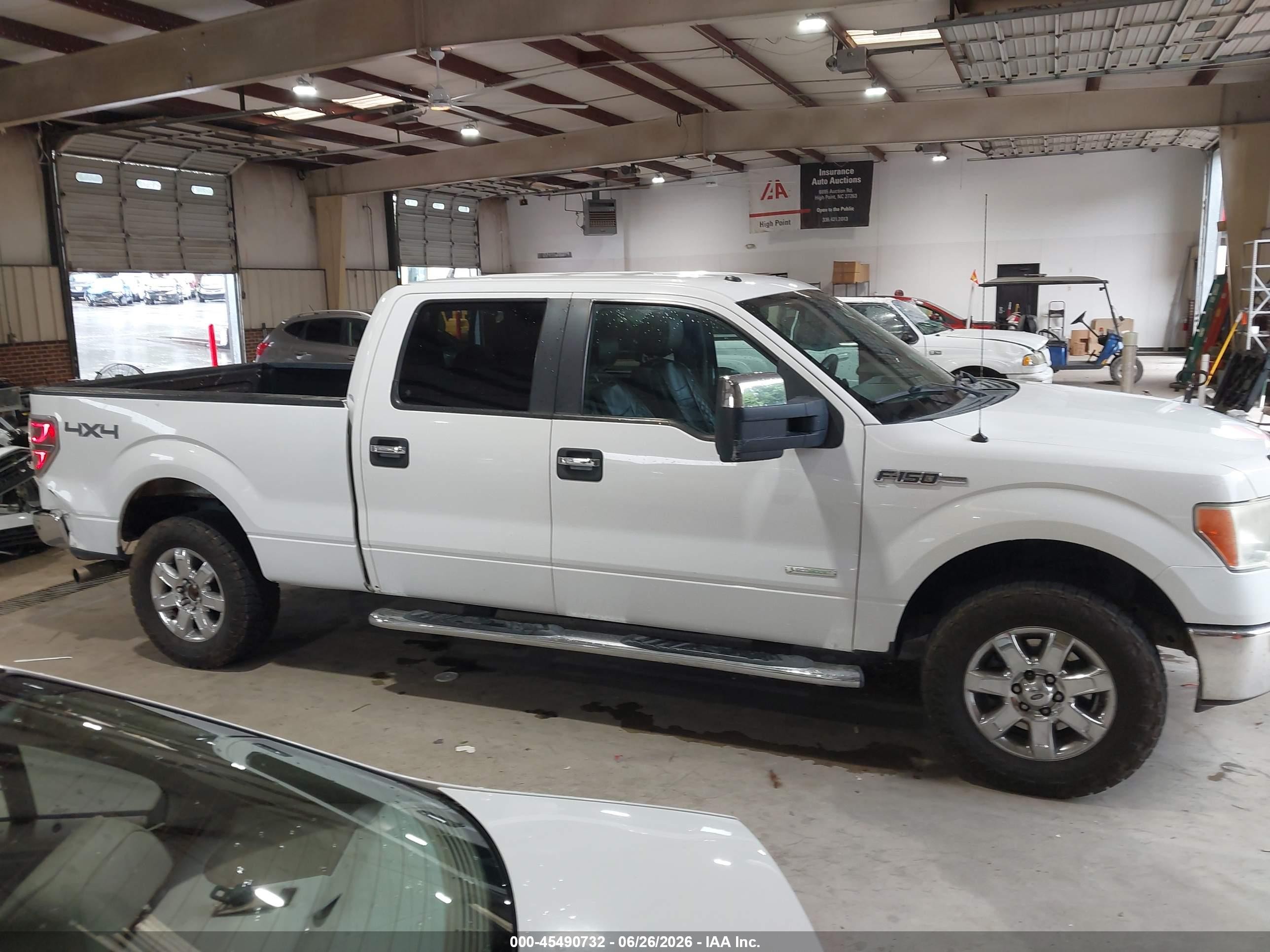 2014 Ford F-150 Fx4/king Ranch/lariat/limited/platinum/xl/xlt White vin: 1FTFW1ET7EKD09722