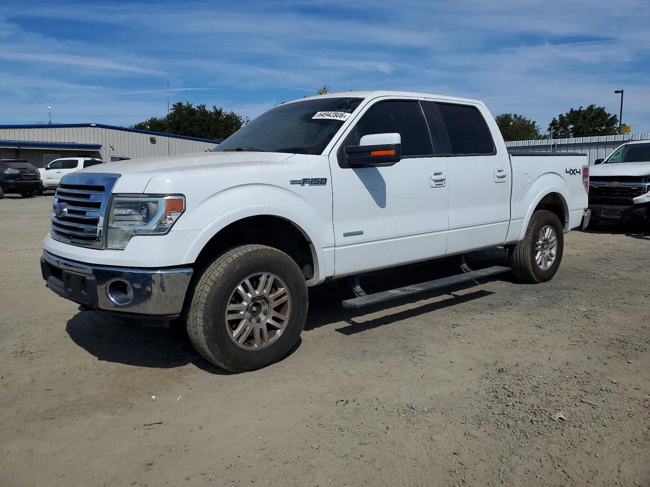 2014 Ford F150 Supercrew White vin: 1FTFW1ET7EKF55136